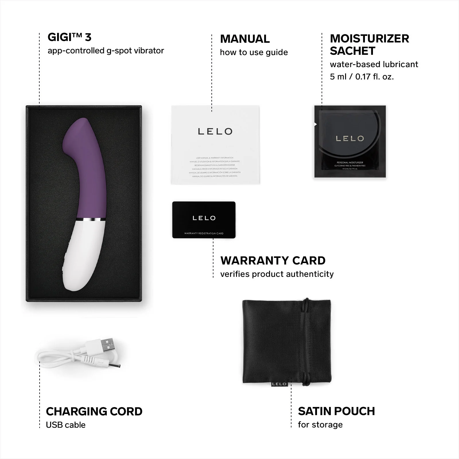 LELO GIGI™ 3 App-Controlled Waterproof Silicone G-Spot Vibrator - Image 24