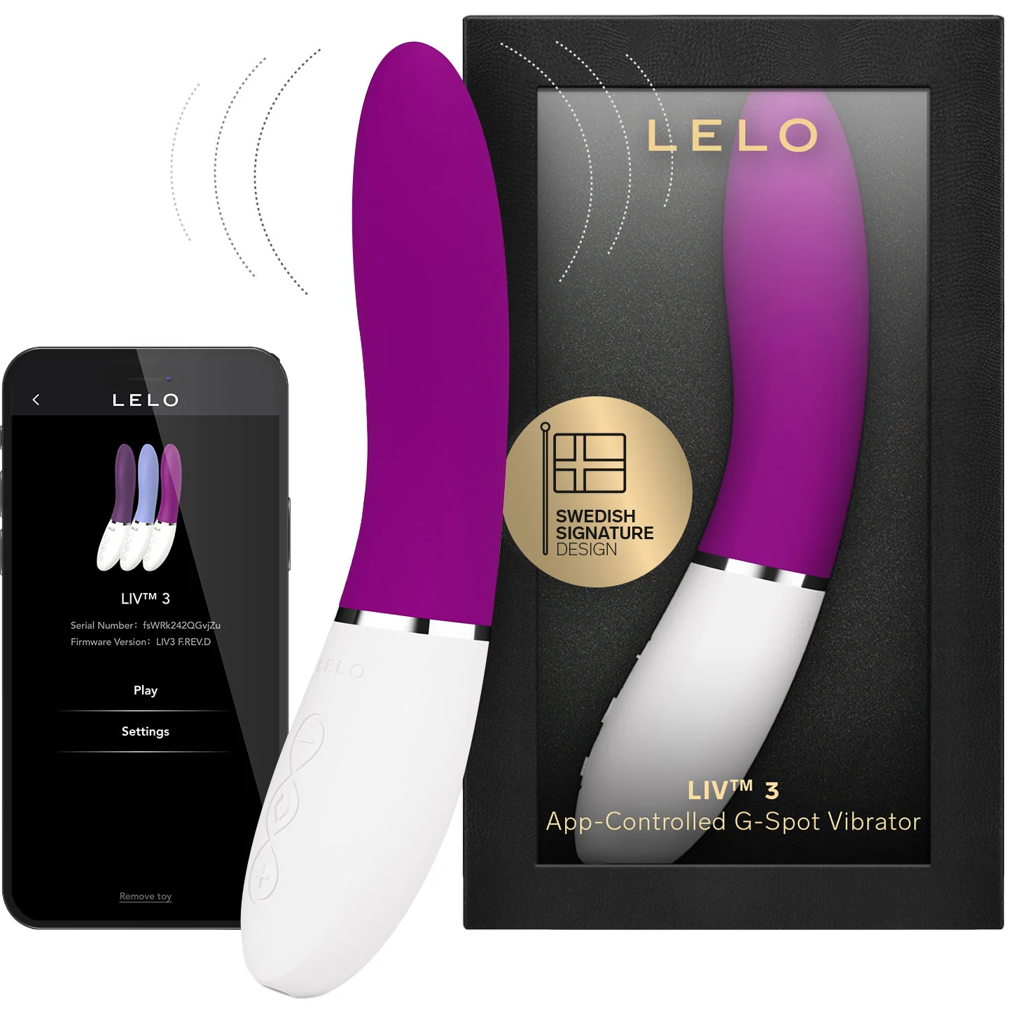 LELO LIV™ 3 App-Controlled Silicone G-Spot Vibrator - Image 12