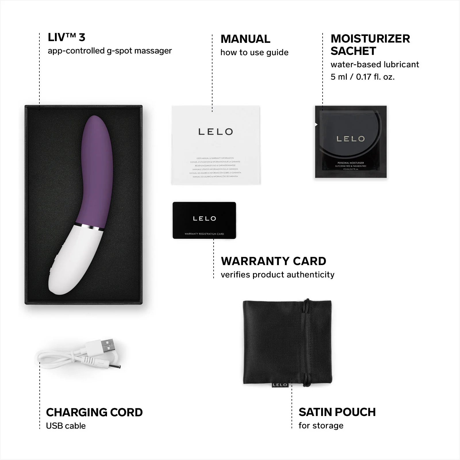 LELO LIV™ 3 App-Controlled Silicone G-Spot Vibrator - Image 22