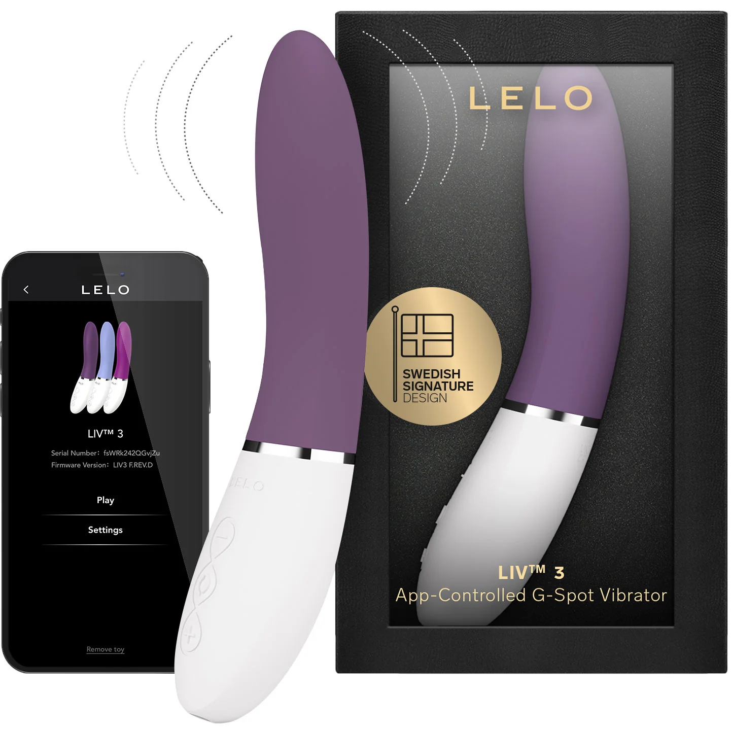 LELO LIV™ 3 App-Controlled Silicone G-Spot Vibrator - Image 23