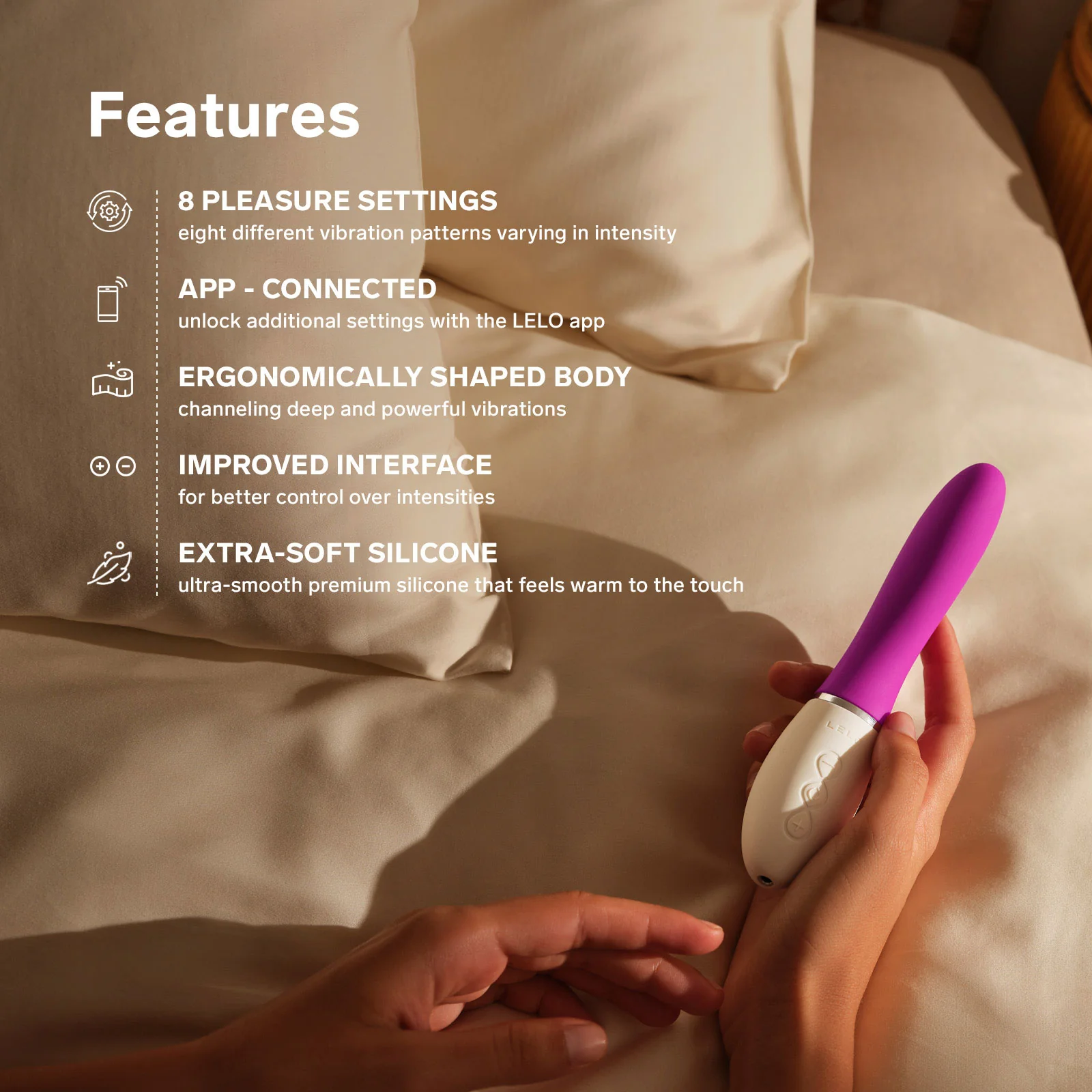 LELO LIV™ 3 App-Controlled Silicone G-Spot Vibrator - Image 3