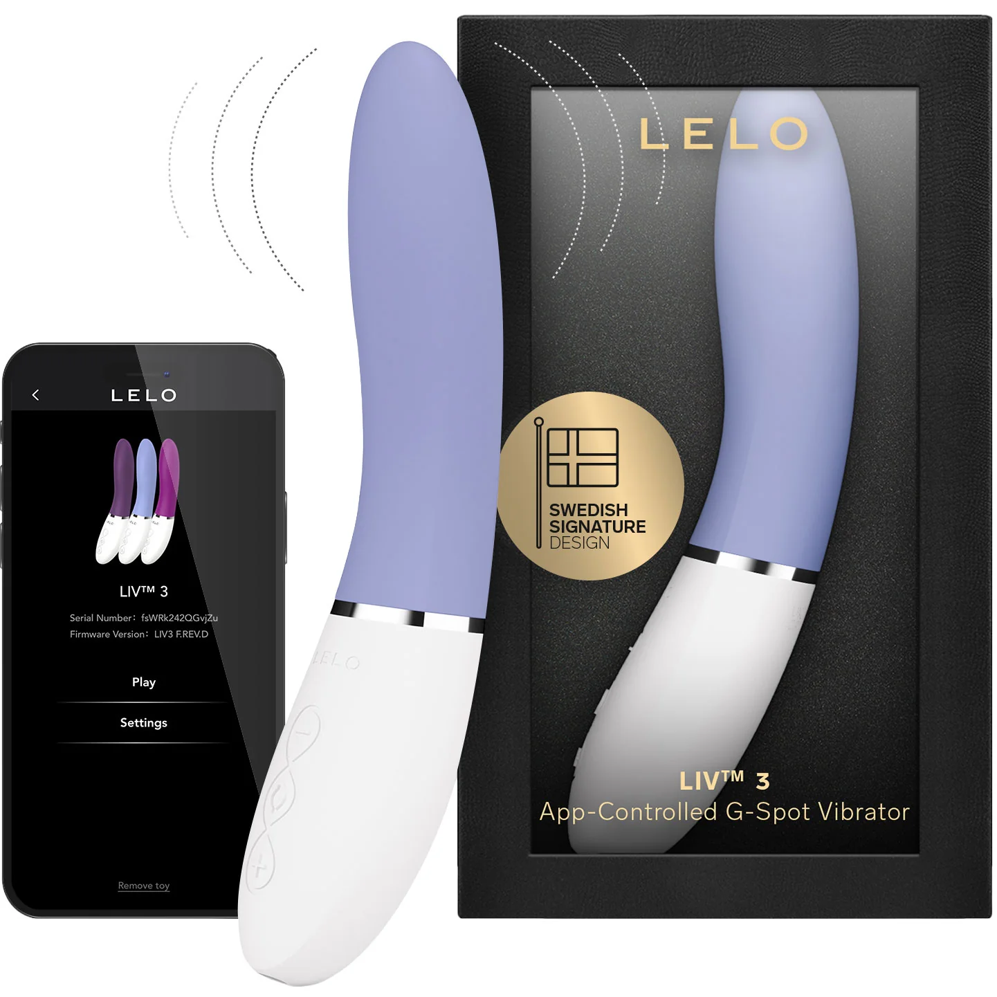 LELO LIV™ 3 App-Controlled Silicone G-Spot Vibrator - Image 34