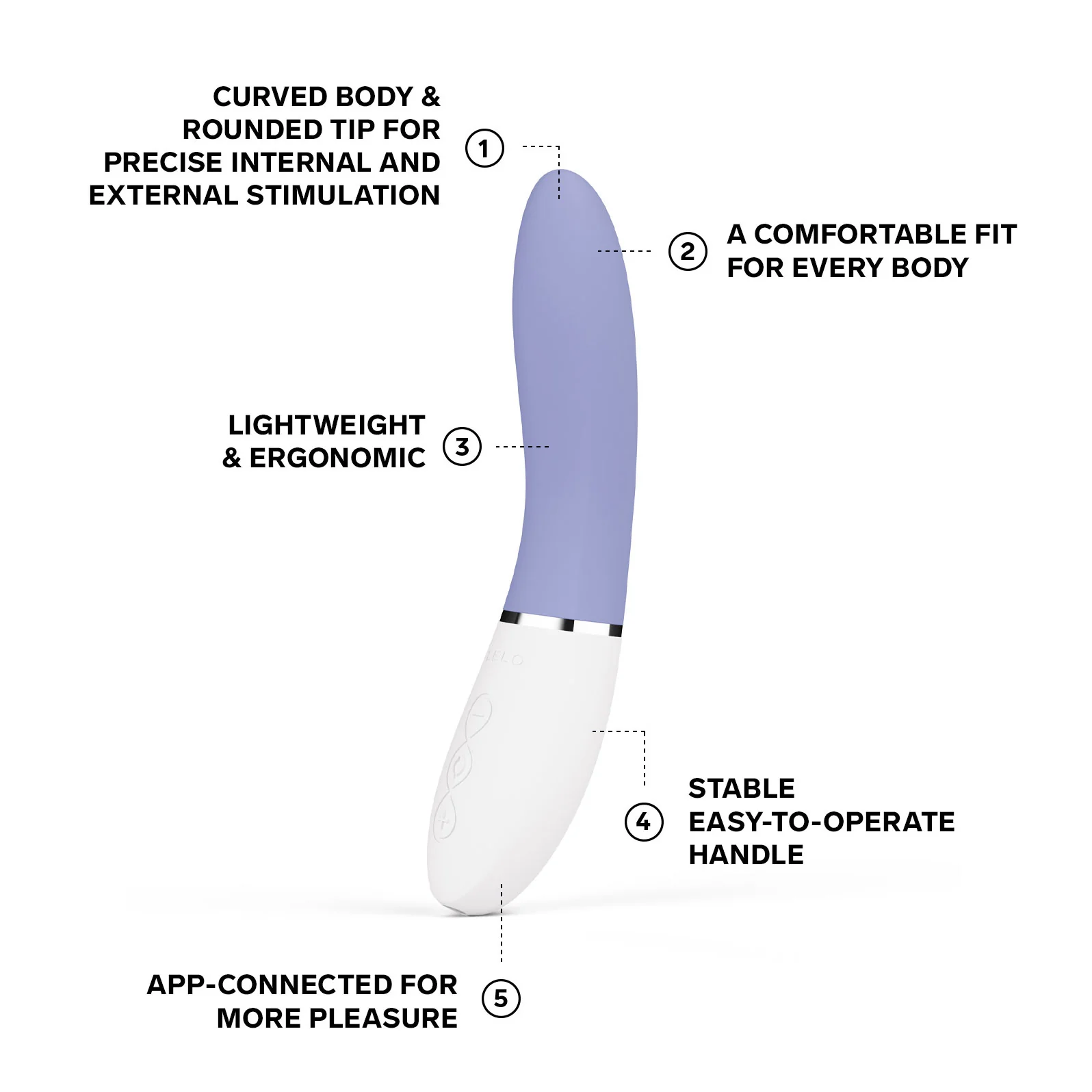 LELO LIV™ 3 App-Controlled Silicone G-Spot Vibrator - Image 35