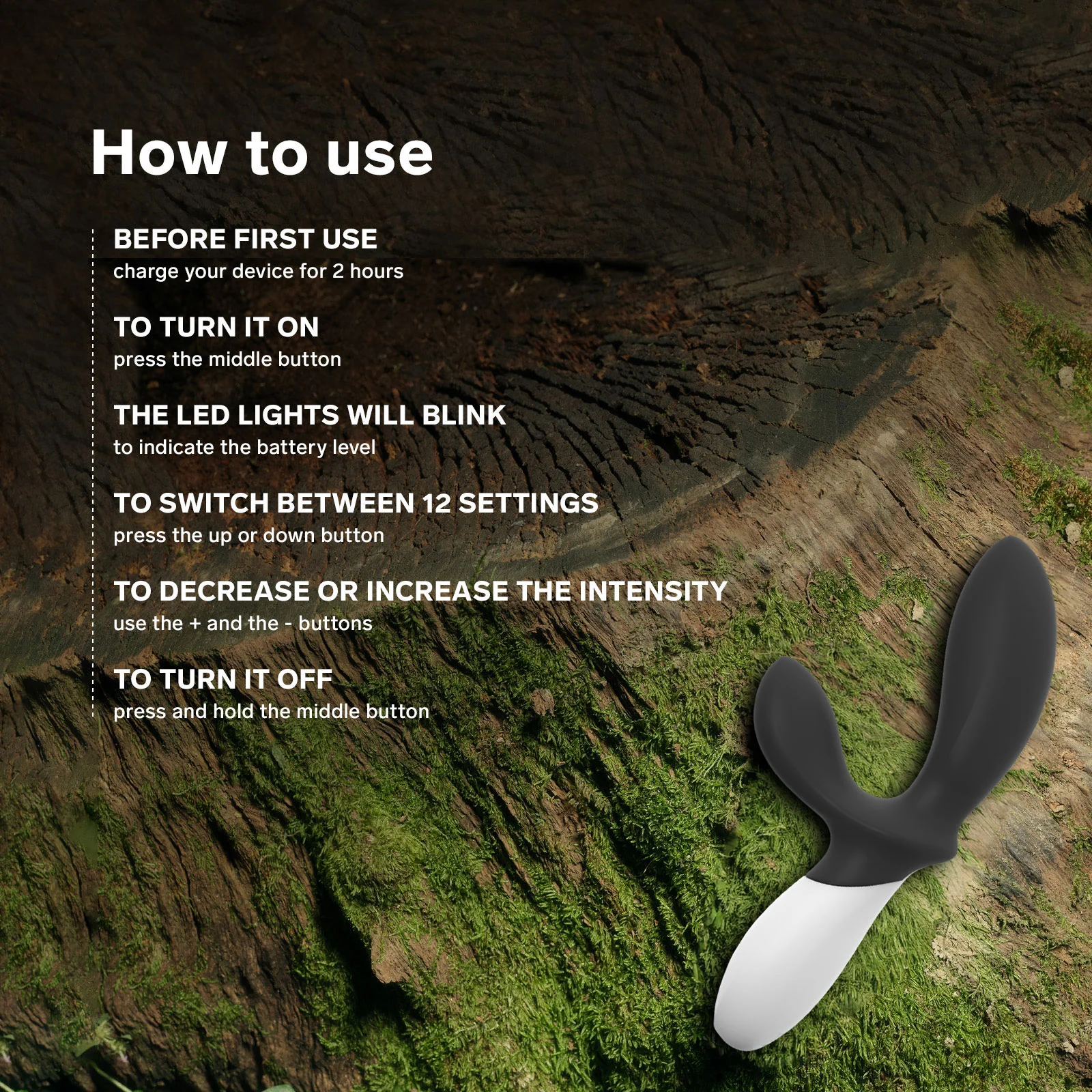 LELO LOKI Wave™ 2 Silicone Vibrating Prostate Massager - Image 4