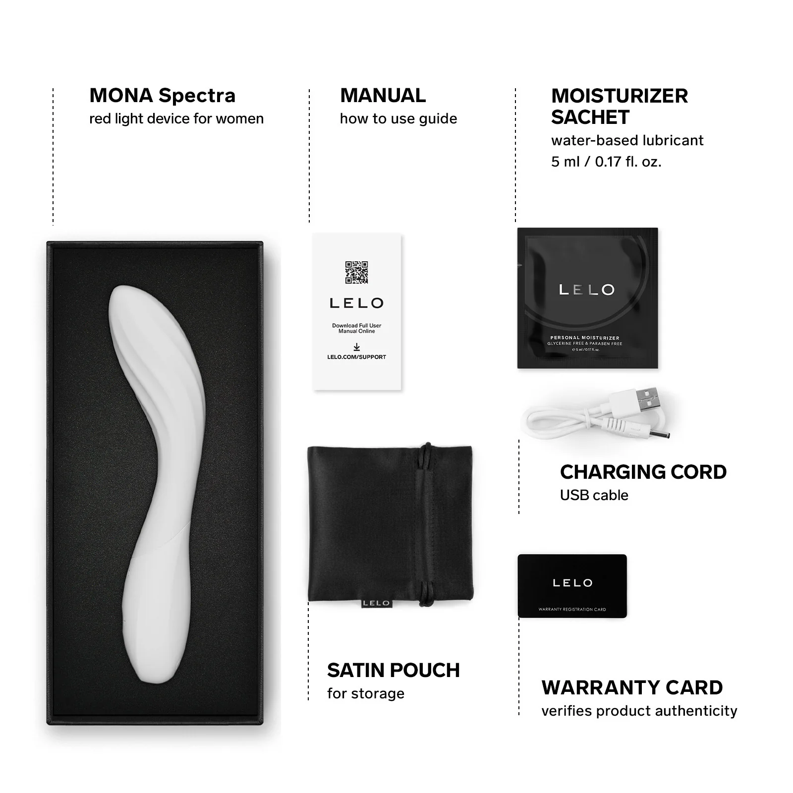 LELO MONA™ Spectra Red Light Therapy Intimate Wellness Massager - Image 41