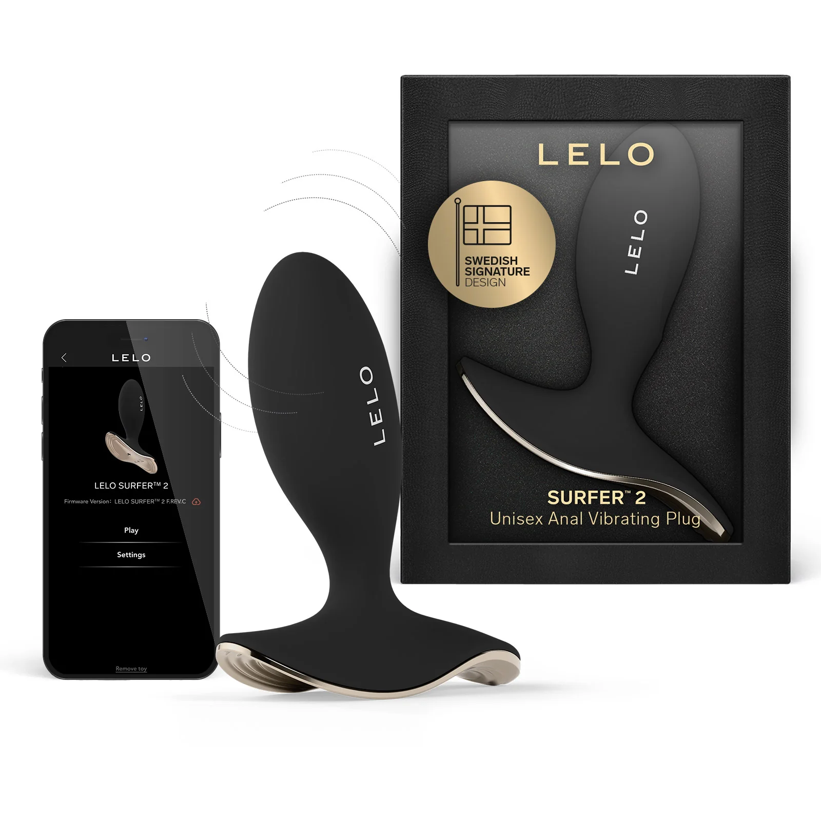 LELO SURFER™ 2 Premium App-Connected Unisex Vibrating Anal Plug - Image 7