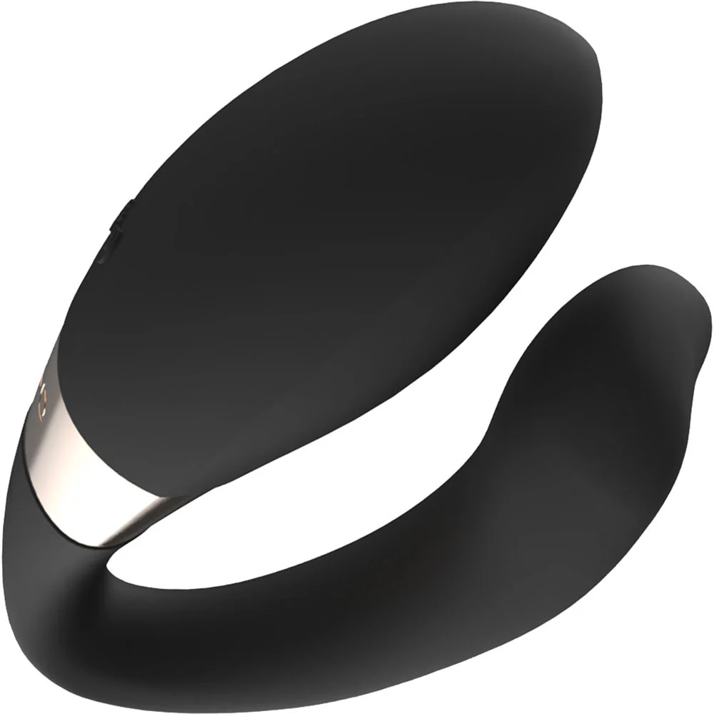 LELO TIANI Duo Rechargeable Silicone Waterproof Couples Vibrator With Remote - Black - Image 5