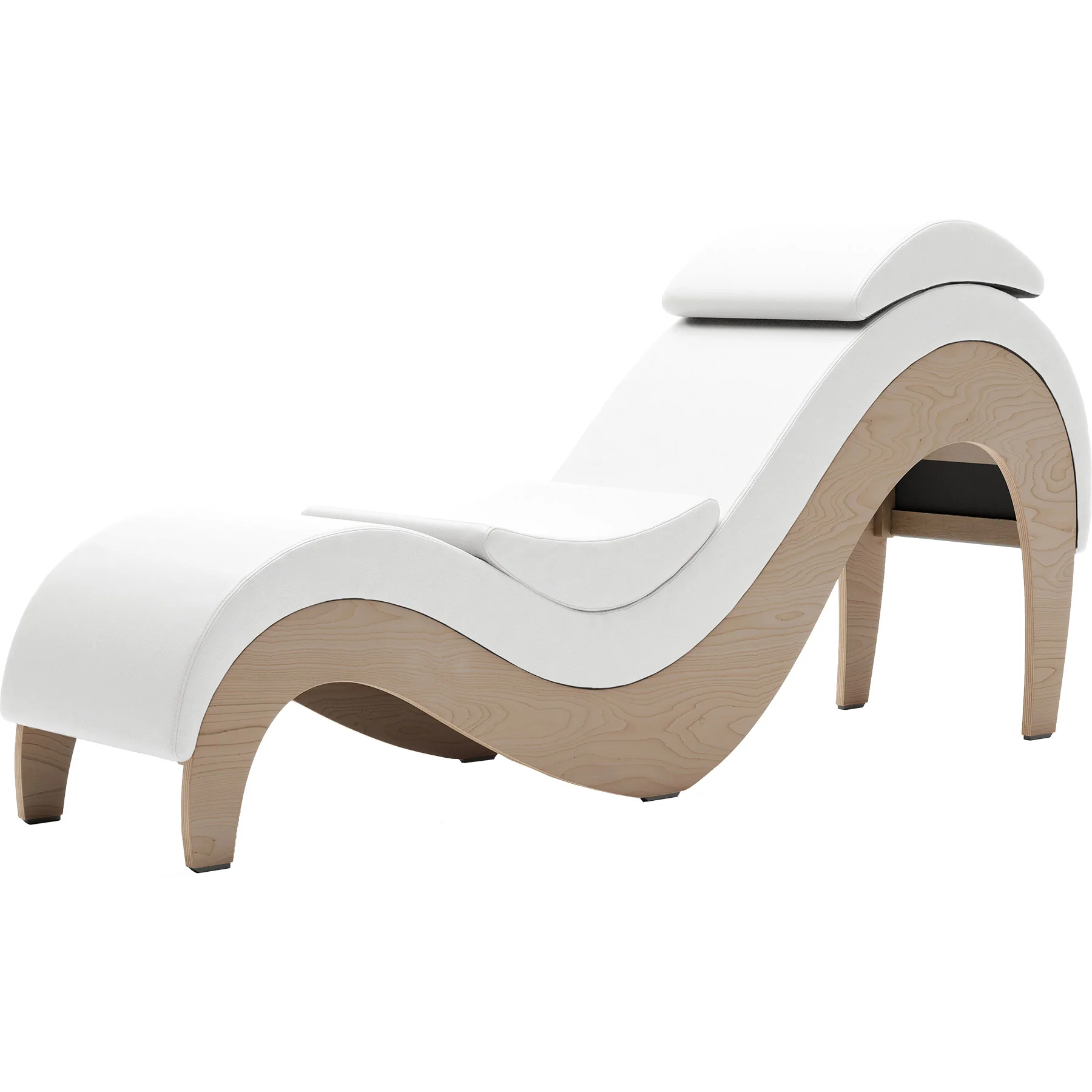 Liberator Supervio Luxury Chaise With Cuff Kit Restraints - Wood & SynLeather™ - Image 27