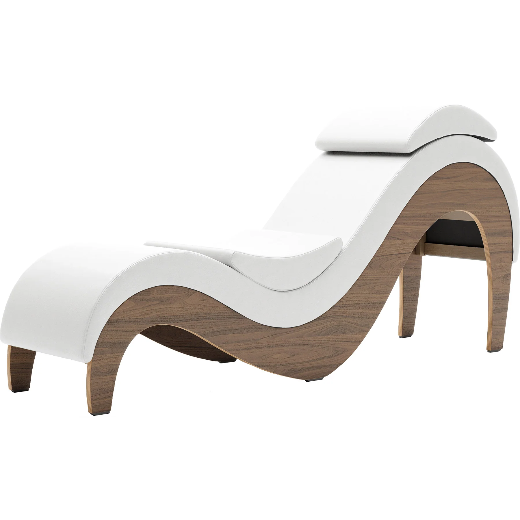 Liberator Supervio Luxury Chaise With Cuff Kit Restraints - Wood & SynLeather™ - Image 29
