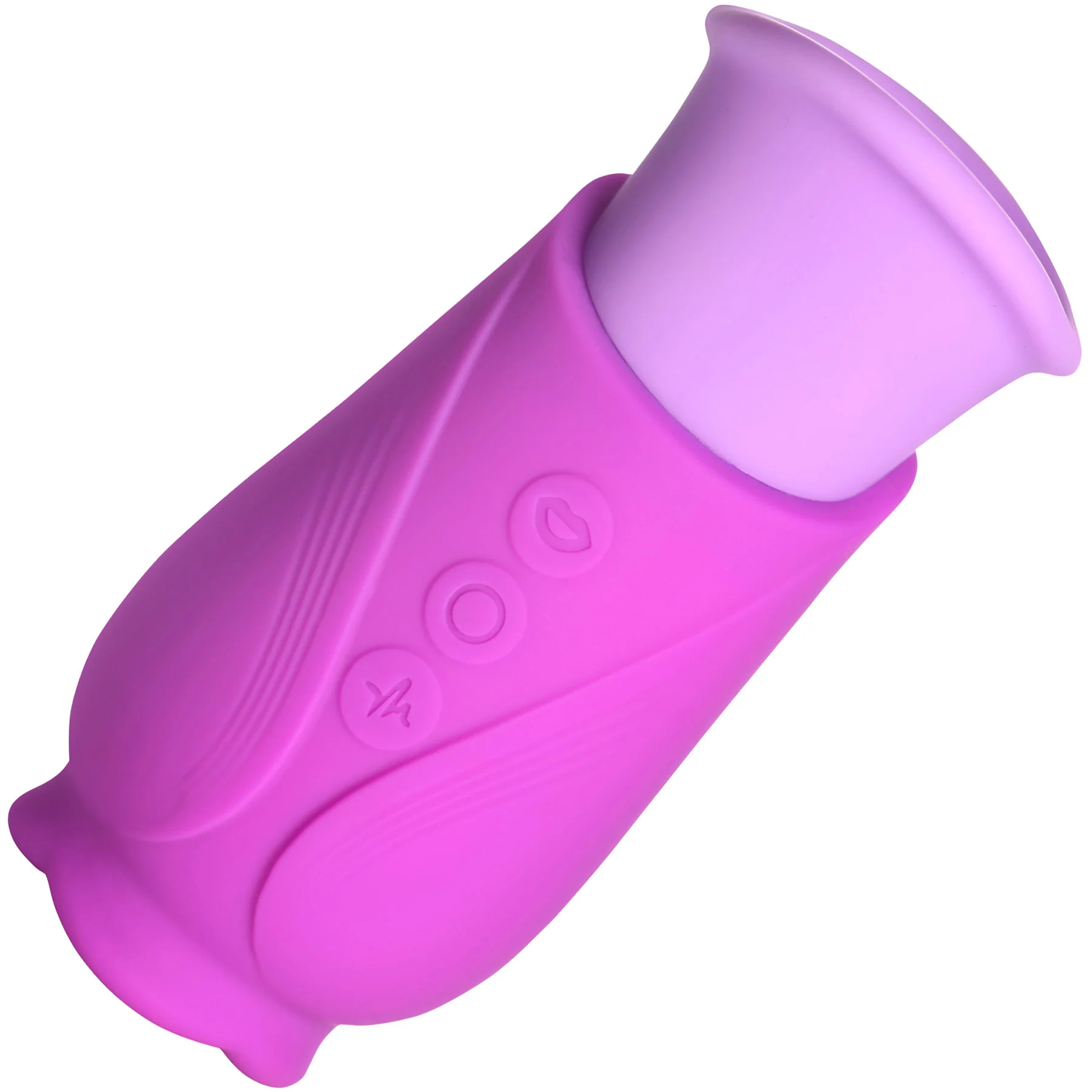 Lickgasm Licking Violet - Sucking Licking Rechargeable Silicone Vibrator - Image 5