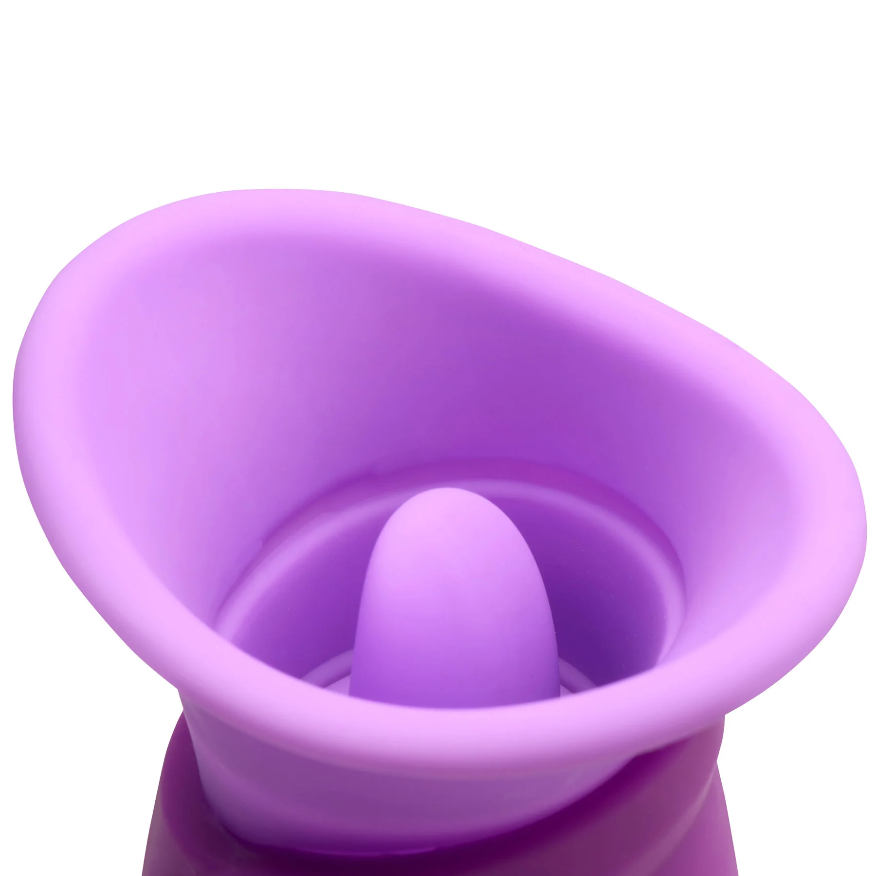 Lickgasm Licking Violet - Sucking Licking Rechargeable Silicone Vibrator - Image 7