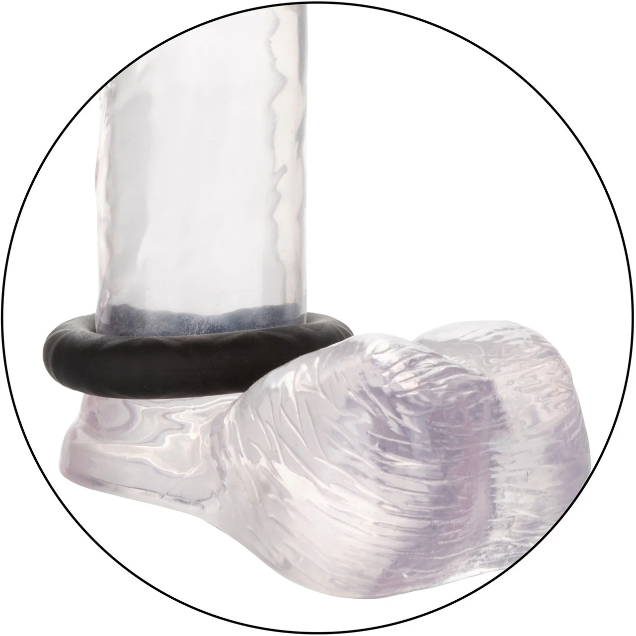Link Up Ultra Soft Supreme Silicone Cock Rings Set (Set of 3) By CalExotics - Black - Image 7