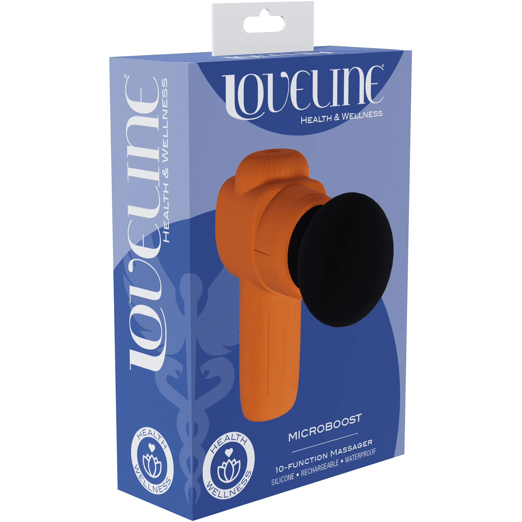 Loveline MicroBoost 10 Function Vibrating Silicone Mini Massager - Image 10