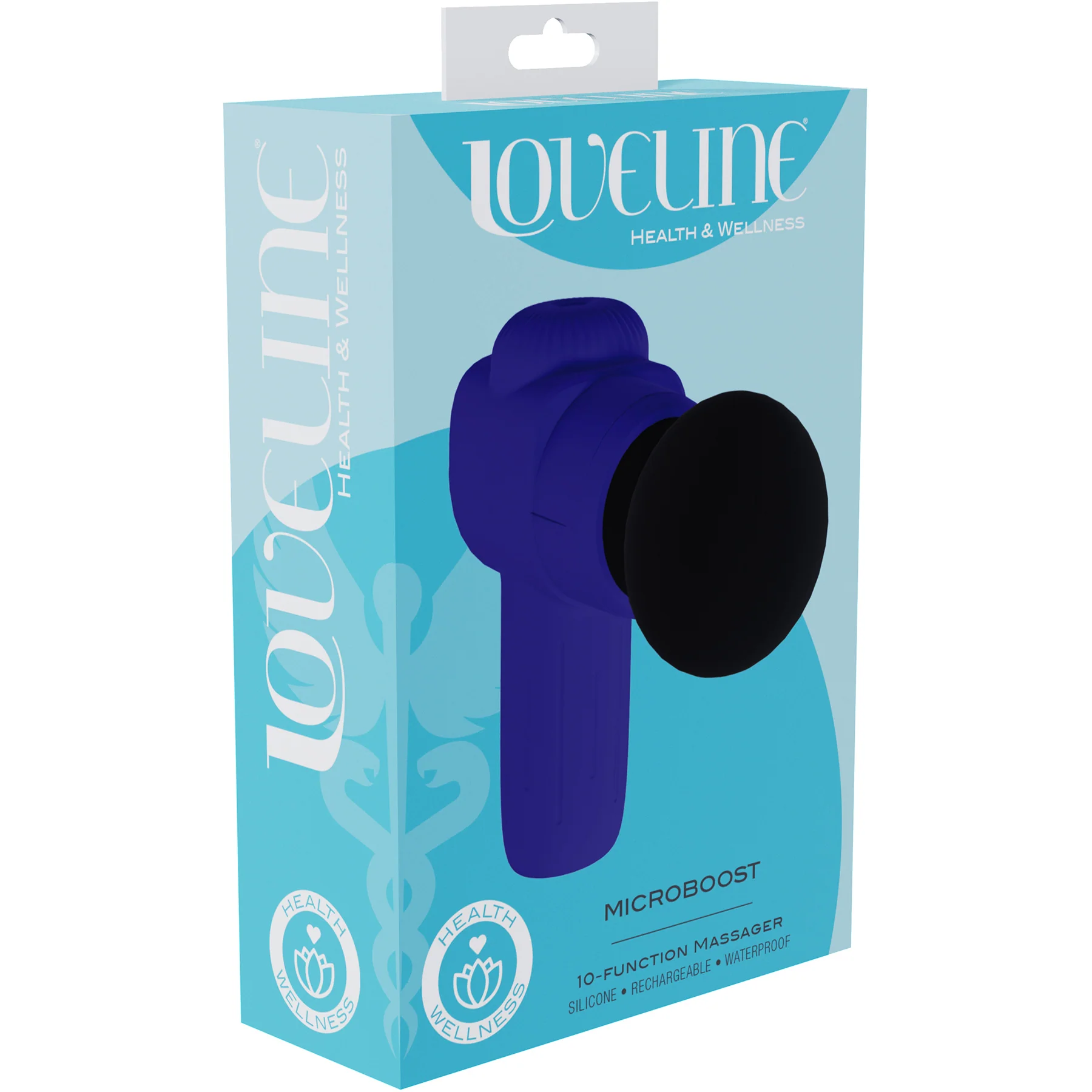 Loveline MicroBoost 10 Function Vibrating Silicone Mini Massager - Image 18