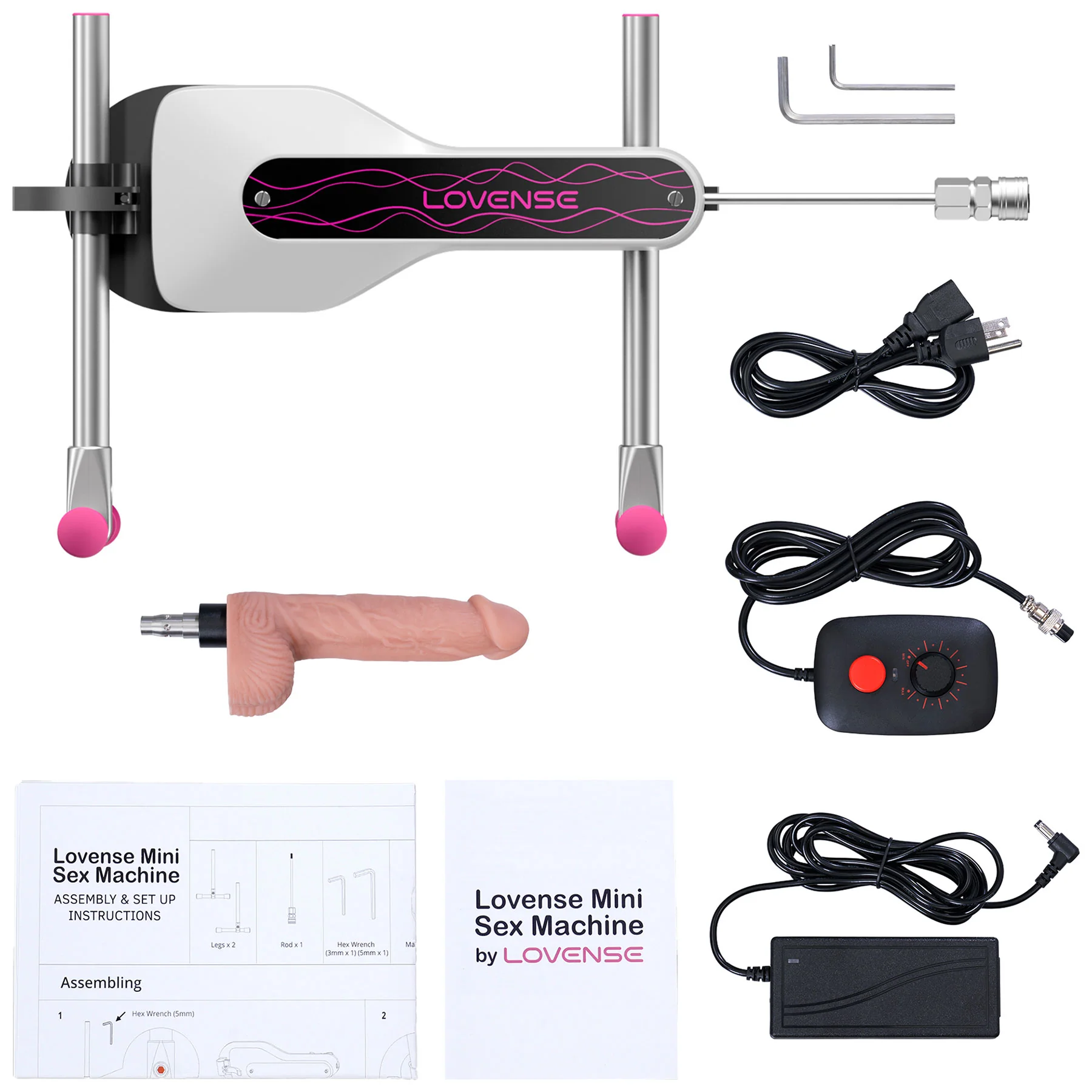 Lovense App-Controlled Adjustable Mini Sex Machine With Remote - Image 8