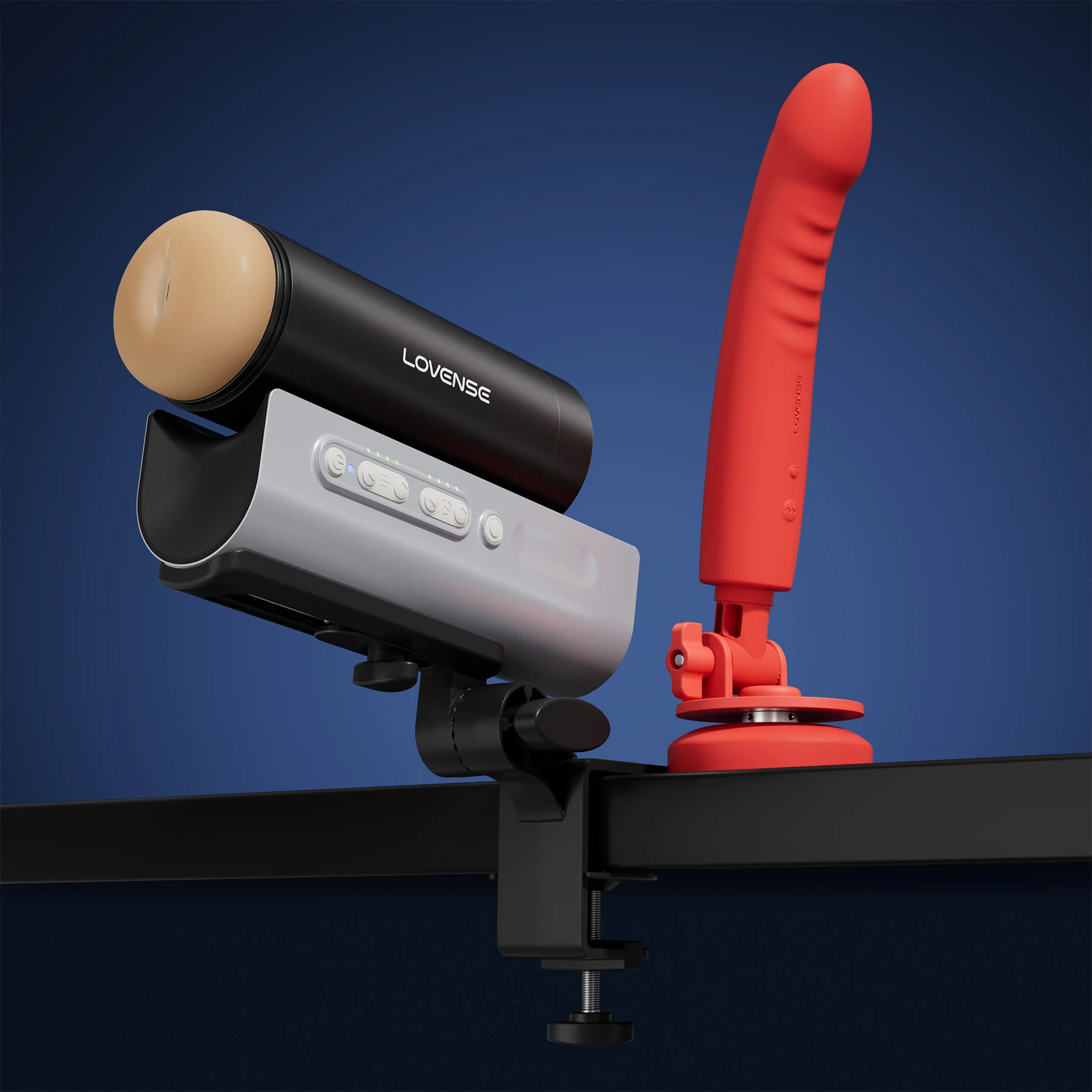 Lovense Solace Pro AI Powered Remote Control Thrusting Penis Masturbator - Image 14