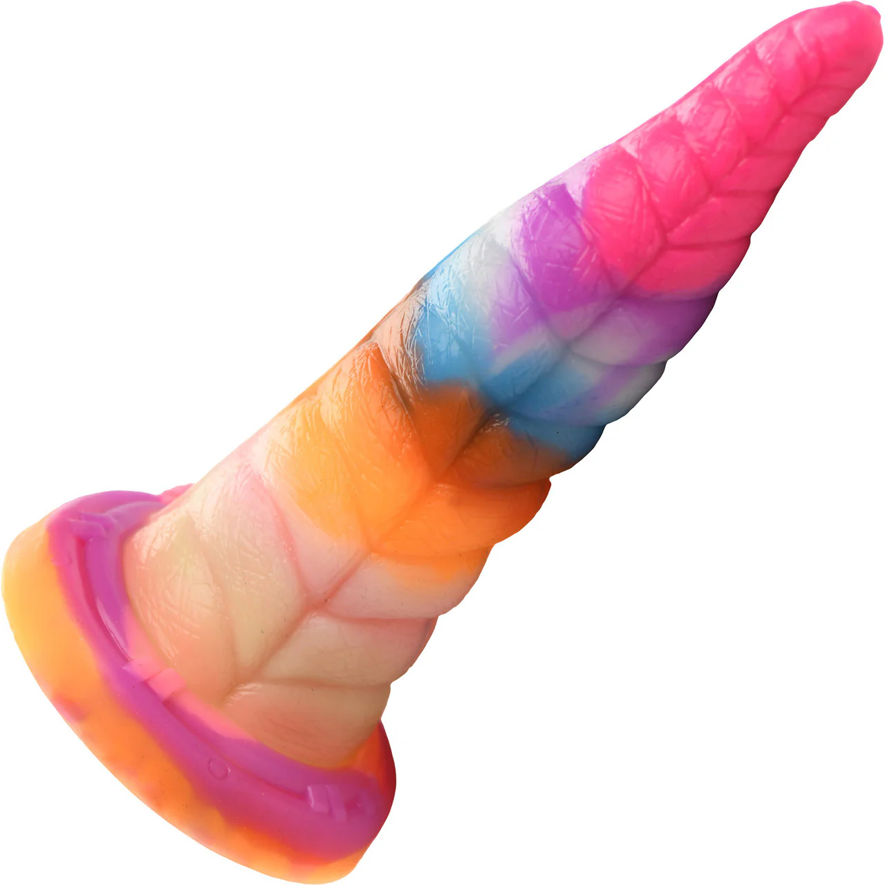 Luminoctopus 7.25" Glow In The Dark Tentacle Silicone Suction Cup Dildo By Creature Cocks - Image 5