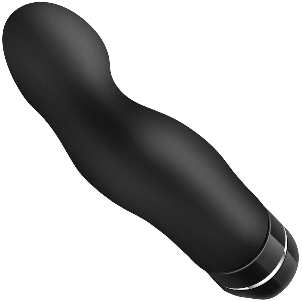 Luxe Gio Silicone G-spot Vibrator by Blush Novelties - Black - Image 2