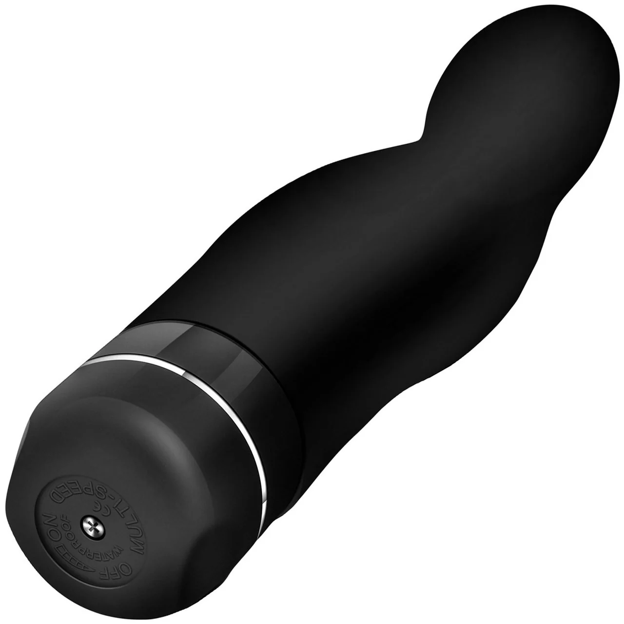 Luxe Gio Silicone G-spot Vibrator by Blush Novelties - Black - Image 3