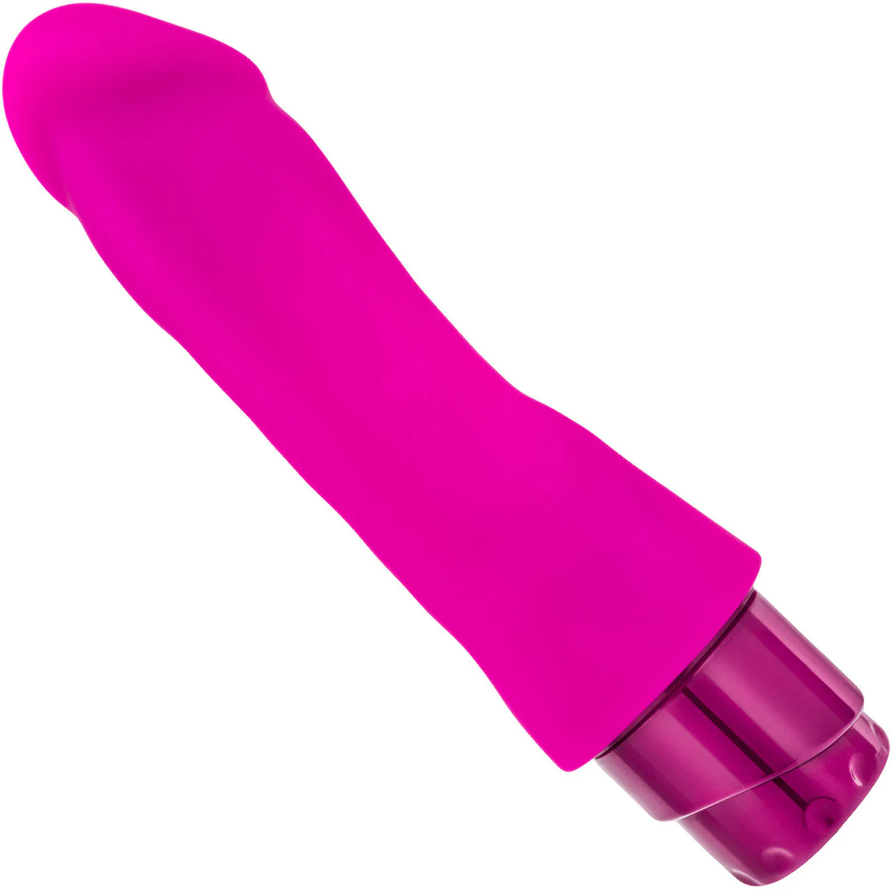 Luxe Marco Silicone Vibrating Dildo by Blush Novelties - Pink - Image 2