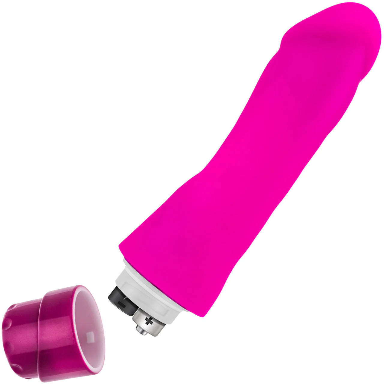 Luxe Marco Silicone Vibrating Dildo by Blush Novelties - Pink - Image 5