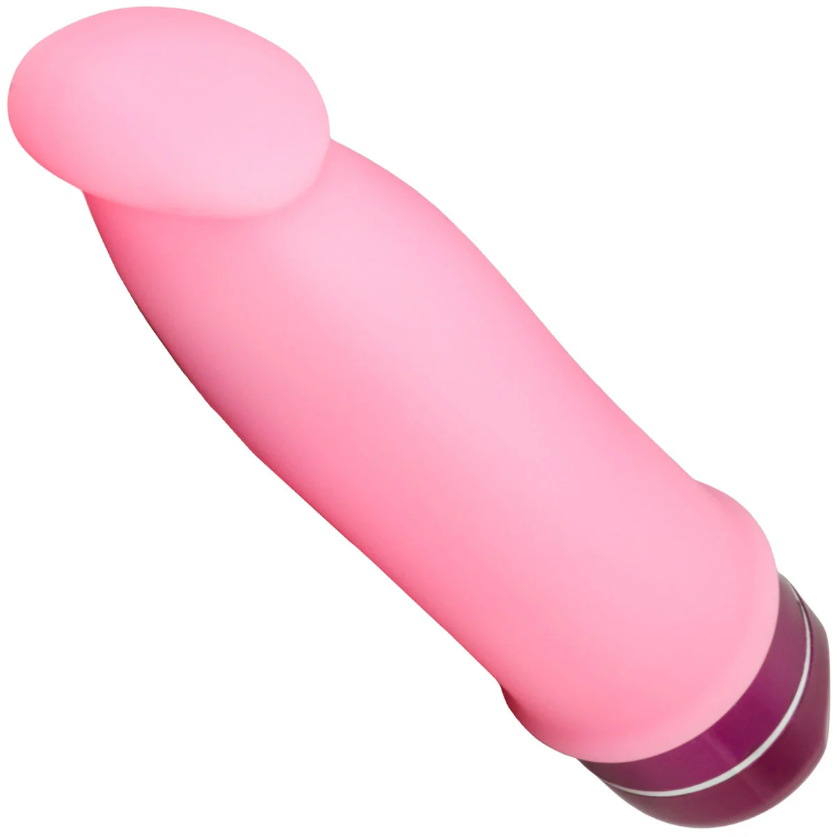 Luxe Purity Silicone Vibrator by Blush Novelties - Pink - Image 2