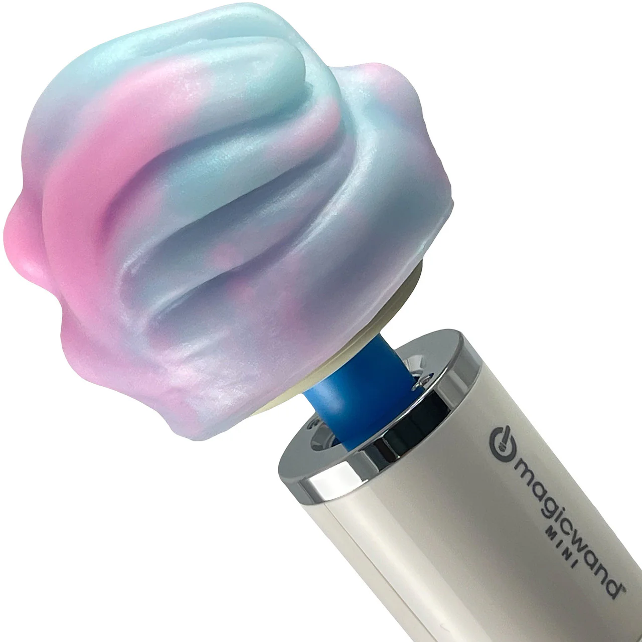 Magic Wand Mini Silicone Attachment by Pris Toys - Cotton Candy - Image 2
