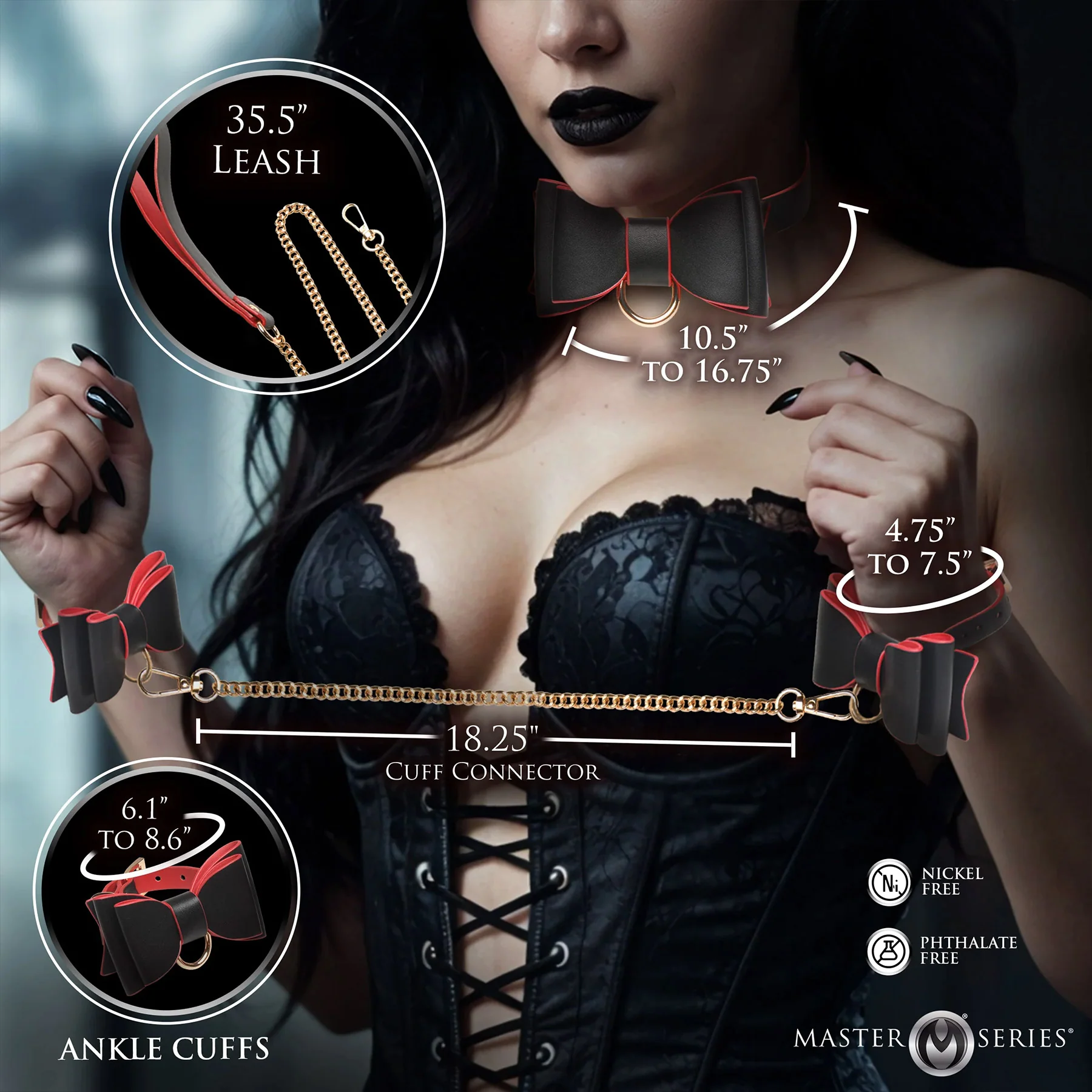 Master Series Goth Bondage Set - Image 3