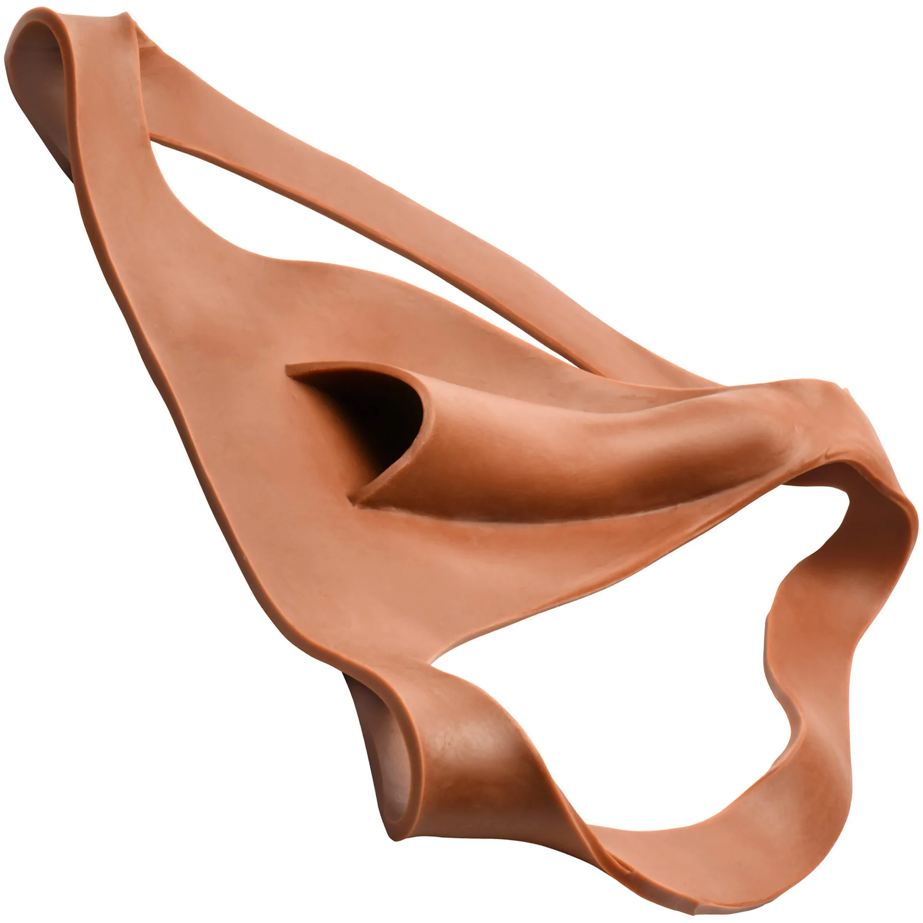 Master Series Pussy Strap Silicone Vagina Jockstrap - Image 5