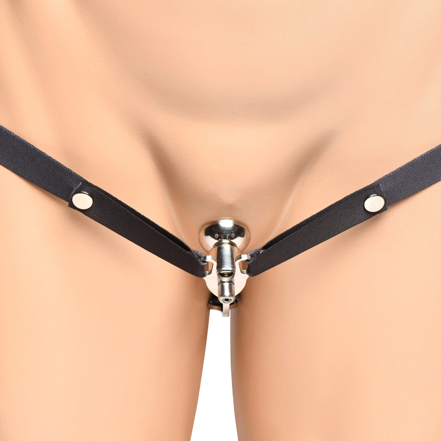 Master Series Sissy Vice Push-In Chastity Cage - Image 6