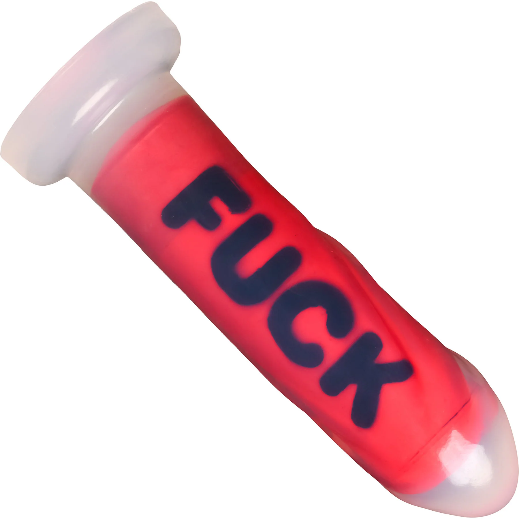 Master Series Explicit Text Silicone Dildo - Image 11