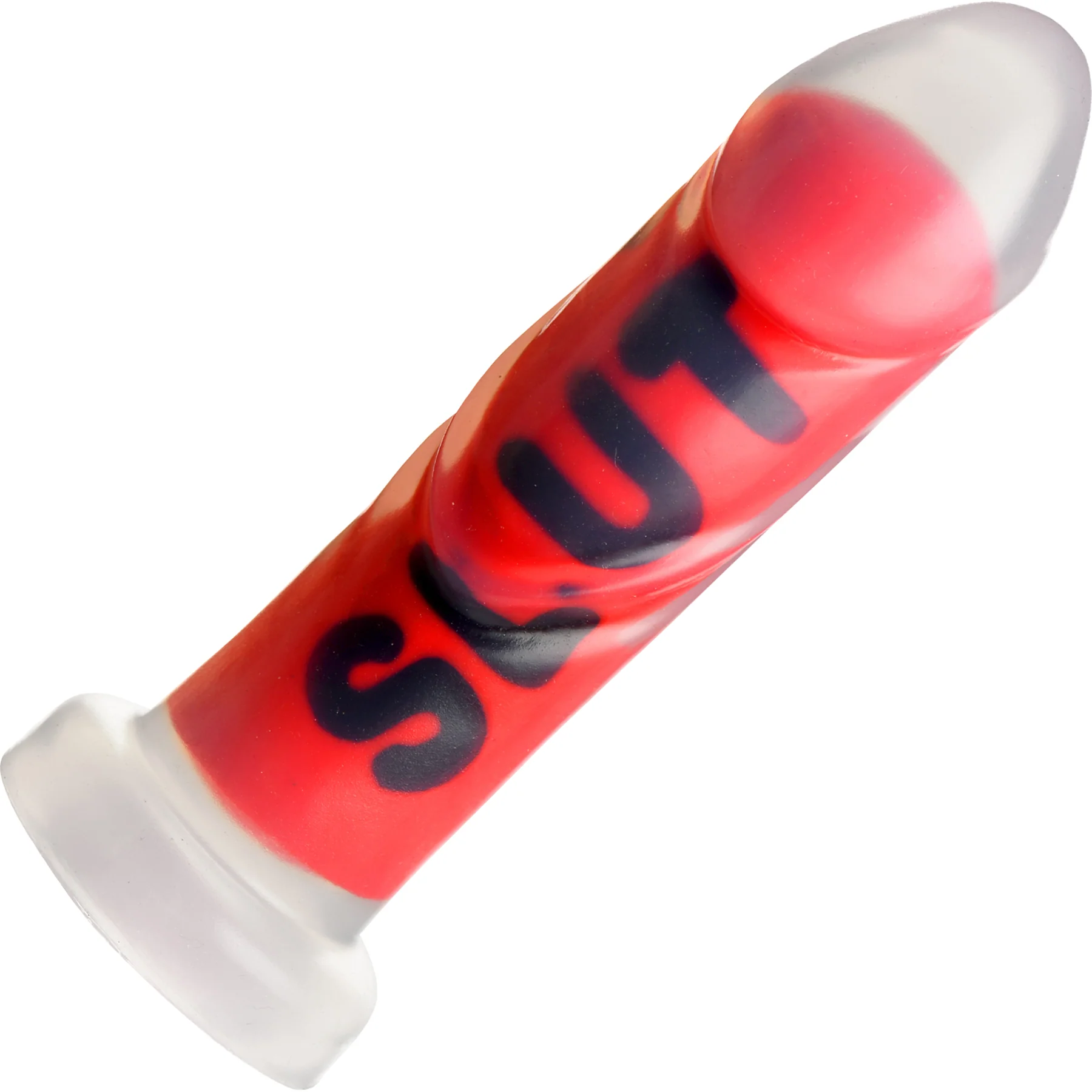 Master Series Explicit Text Silicone Dildo - Image 17