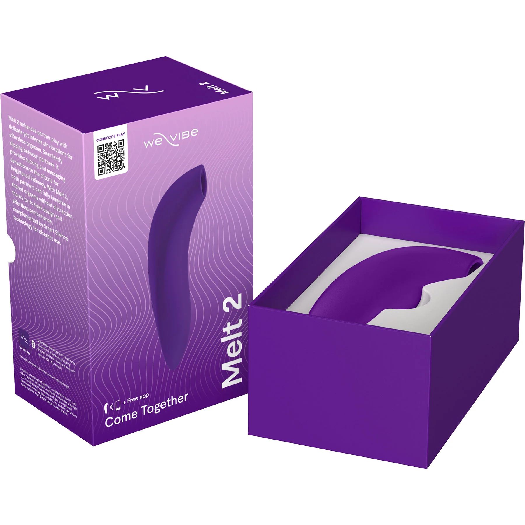 Melt 2 By We-Vibe Waterproof Rechargeable Pleasure Air™ Clitoral Stimulator - Image 32