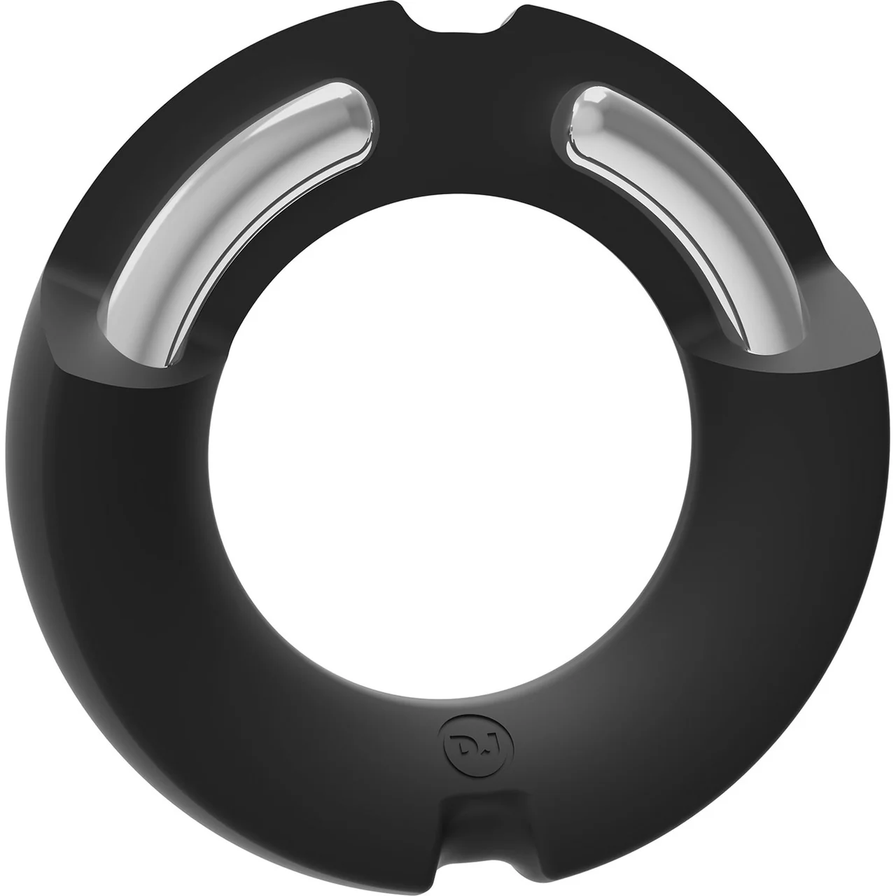 MERCI The Paradox 1.97" Silicone-Covered Metal Cock Ring By Doc Johnson - Image 3