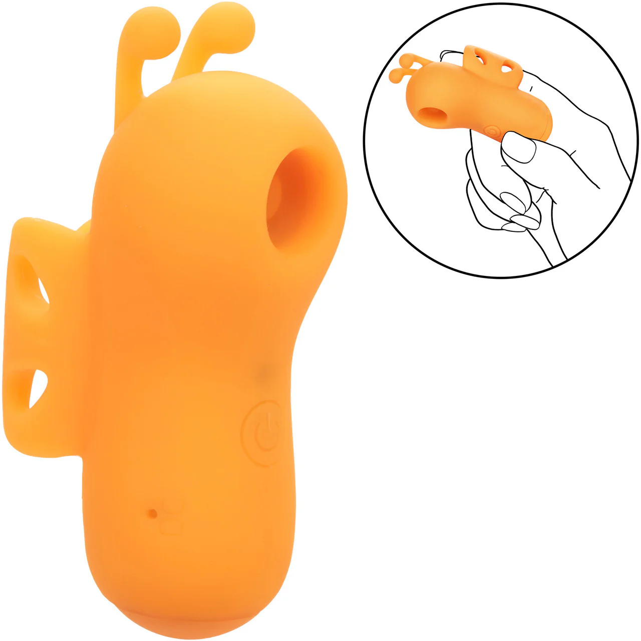 Neon Vibes The Buzzing Vibe Rechargeable Waterproof Silicone Thumping Finger Vibrator By CalExotics - Image 5