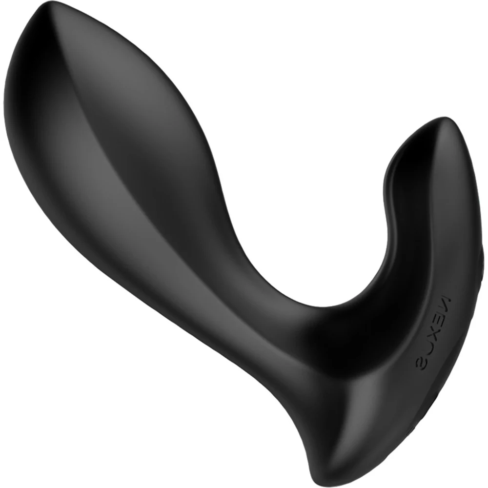 Nexus Duo Vibrating Rechargeable Silicone Small Beginner Butt Plug With Remote - Image 2