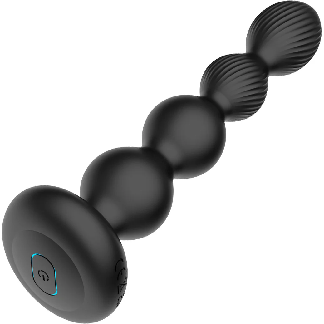 Nexus Tornado Probe Rechargeable Waterproof Silicone Rotating & Vibrating Anal Beads With Remote - Image 6