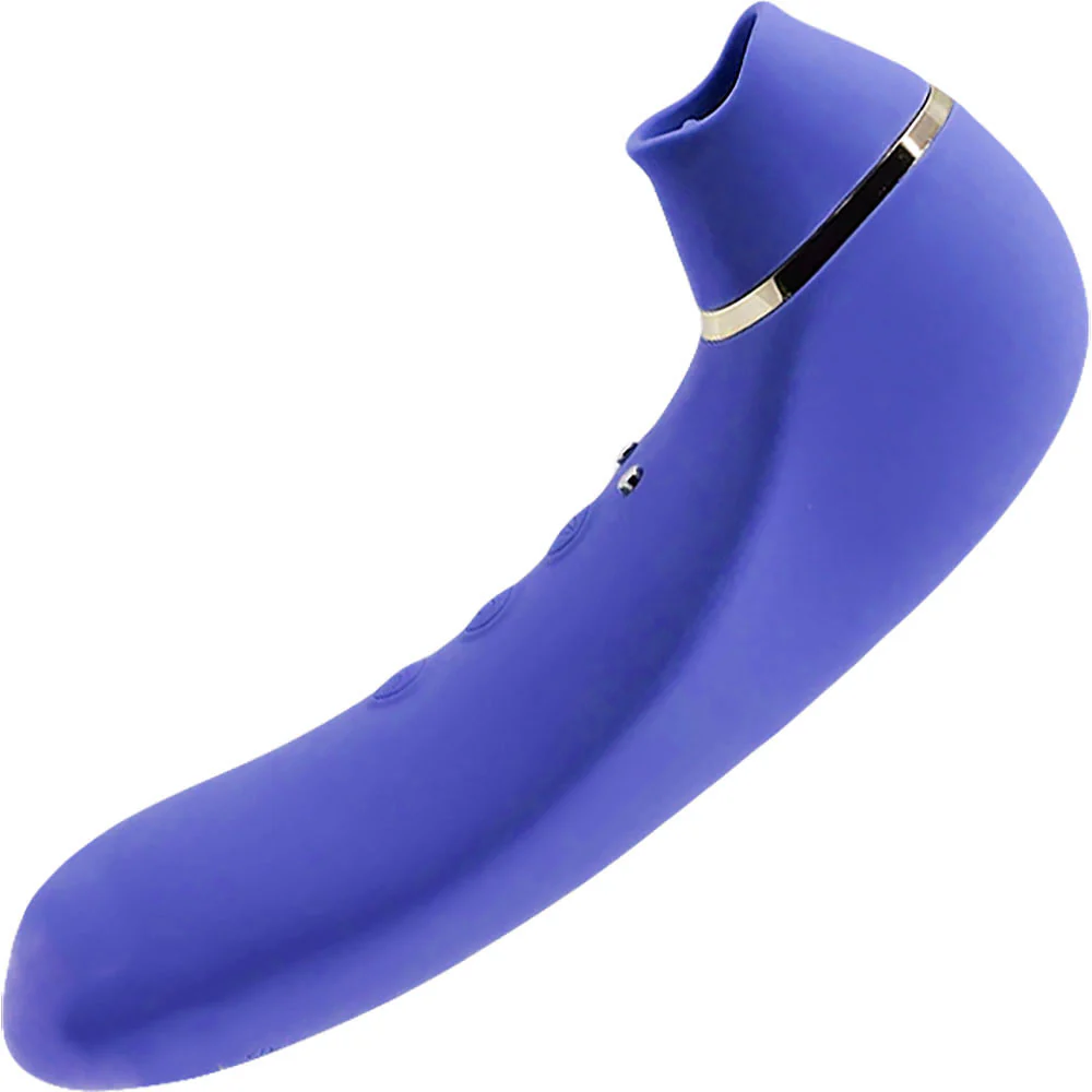 NU Sensuelle Trinitii 26-Function Flickering Tongue Vibrator With Suction - Ultra Violet - Image 2