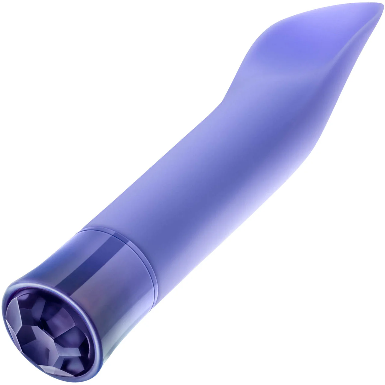 Oh My Gem Enrapture Rechargeable Waterproof Silicone Warming Clitoral Vibrator By Blush - Tanzanite - Image 3