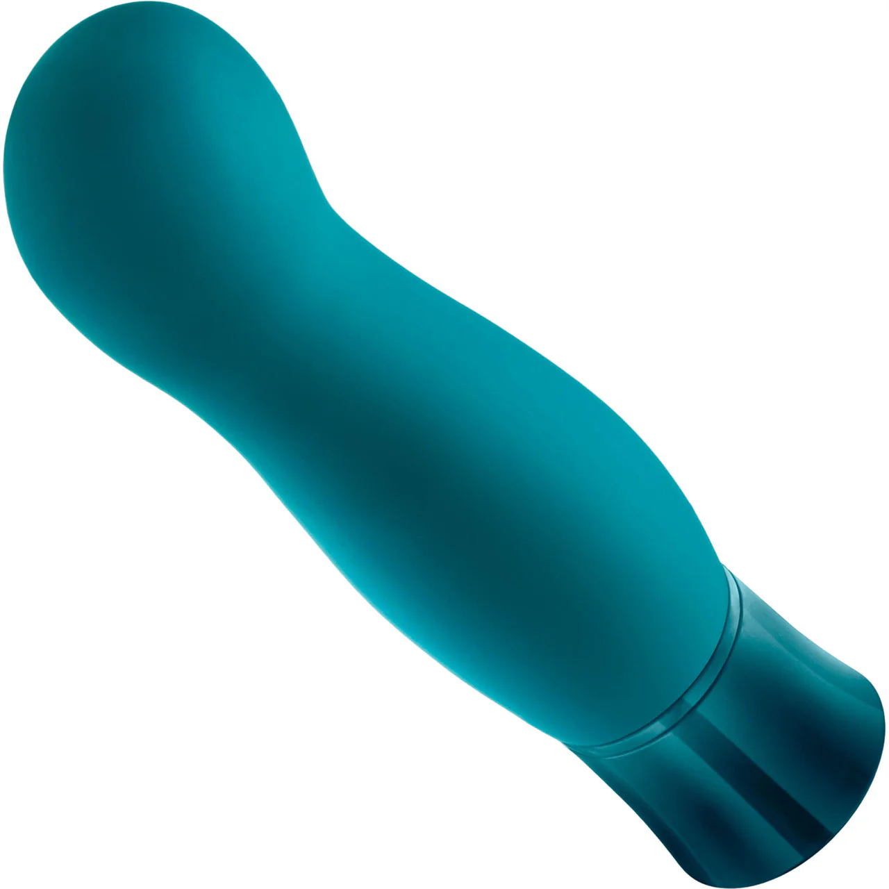 Oh My Gem Fierce Rechargeable Silicone Warming G-Spot Vibrator By Blush - Blue Topaz - Image 4
