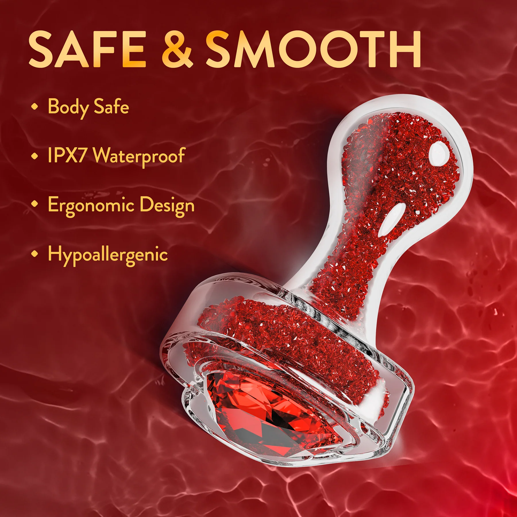 Oh My Gem Lustre Glass Anal Plug By Blush - Image 6