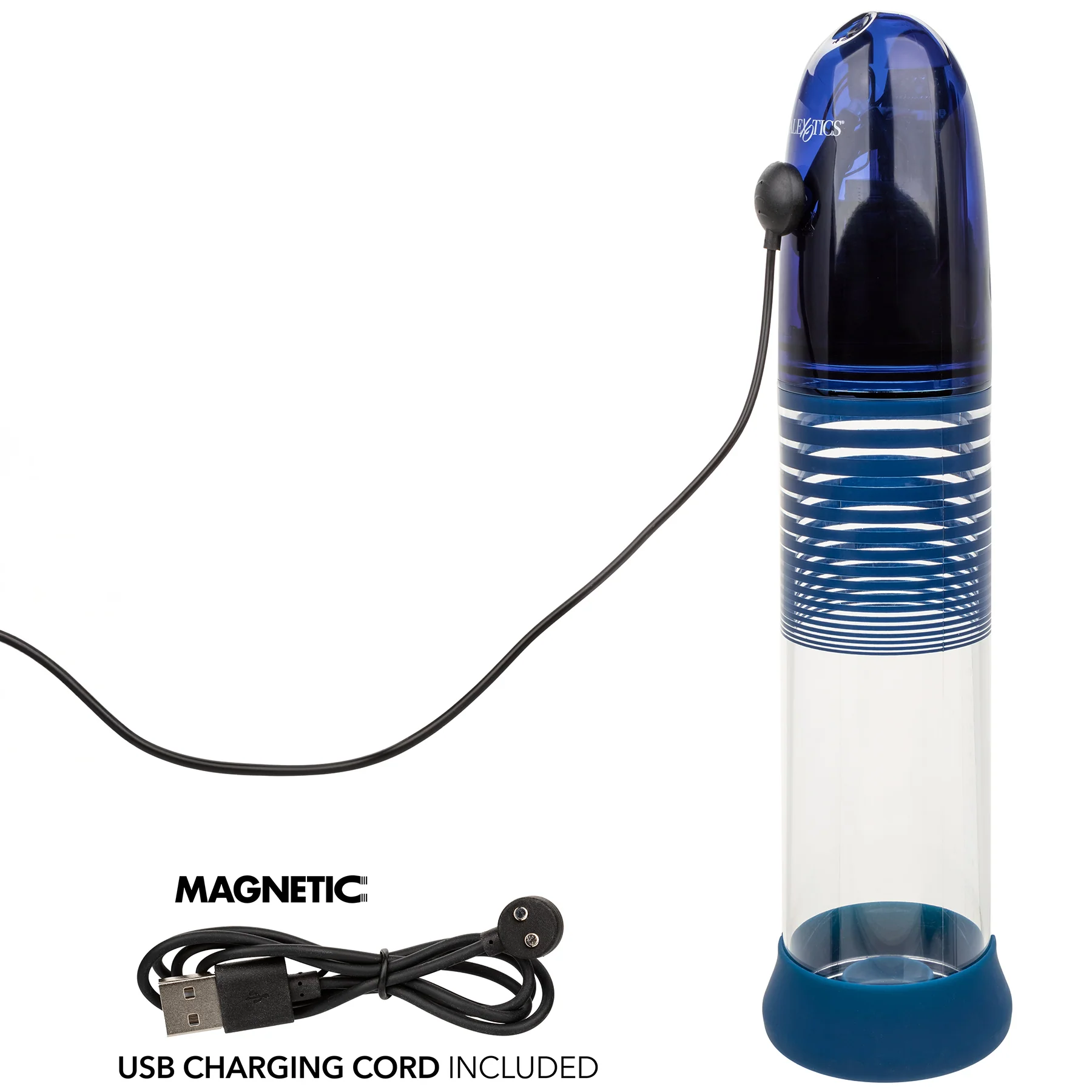 Optimum Series® Ultimate Waterproof Smart Pump™ Rechargeable Penis Pump - Image 6