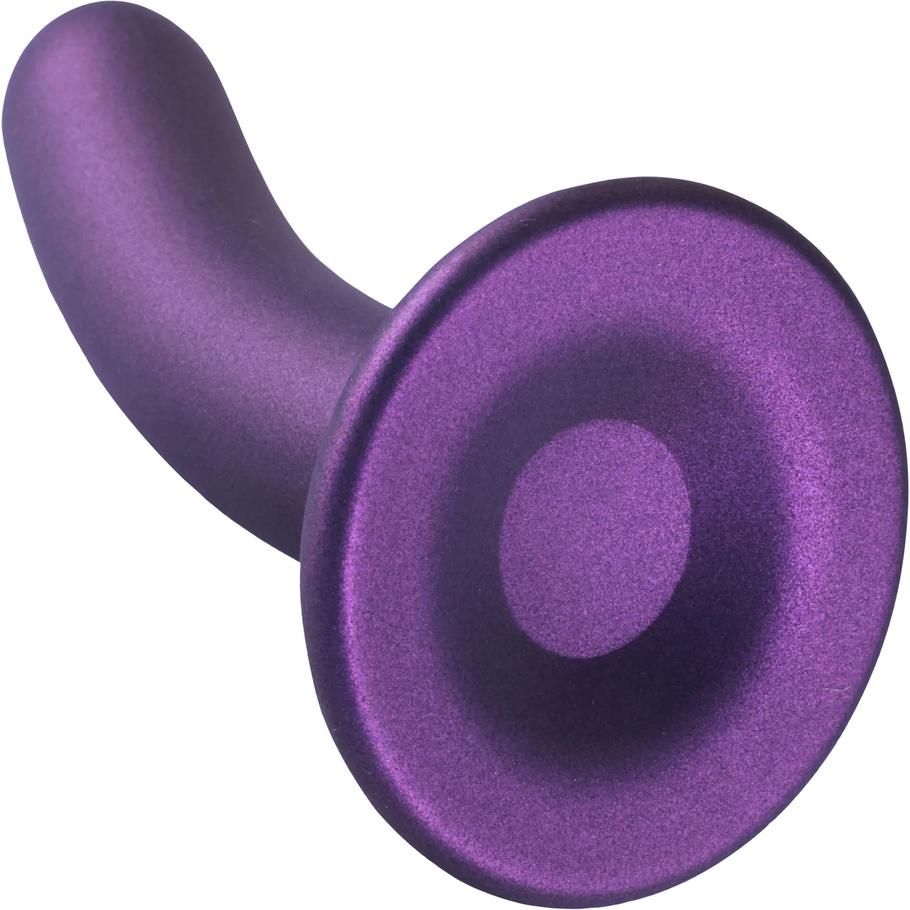 Ouch! 6" Smooth Silicone Suction Cup G-Spot Dildo - Image 6