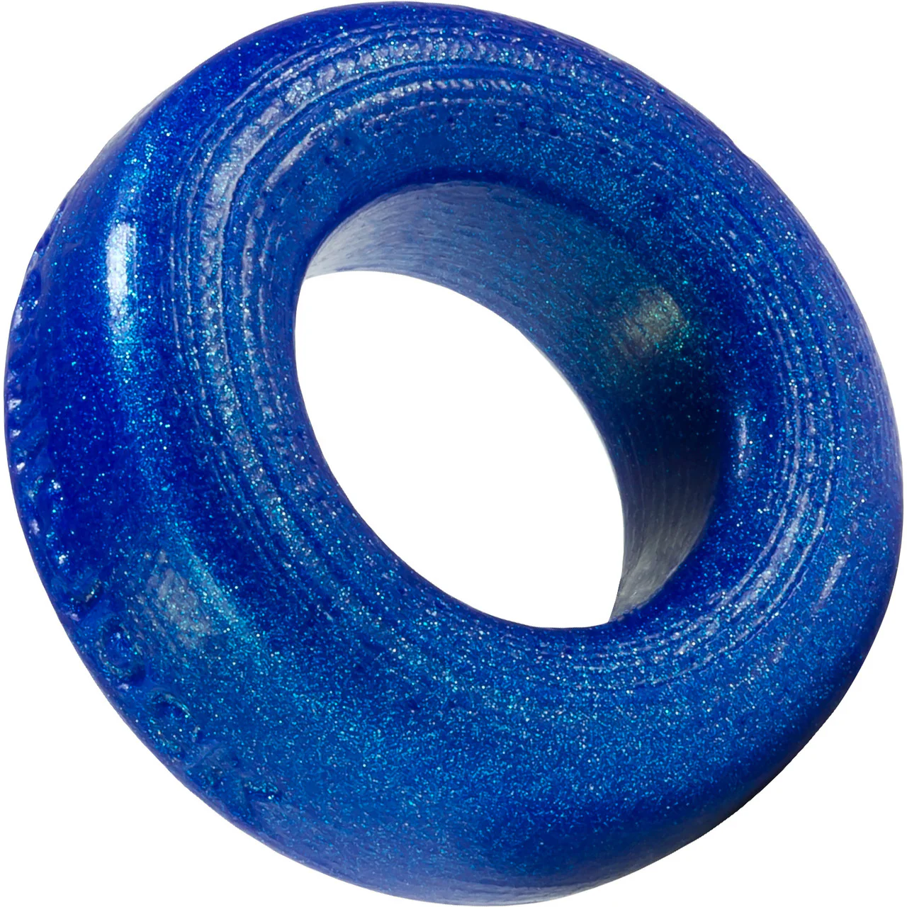 Oxballs Cock-T Silicone Cock Ring - Blue - Image 2