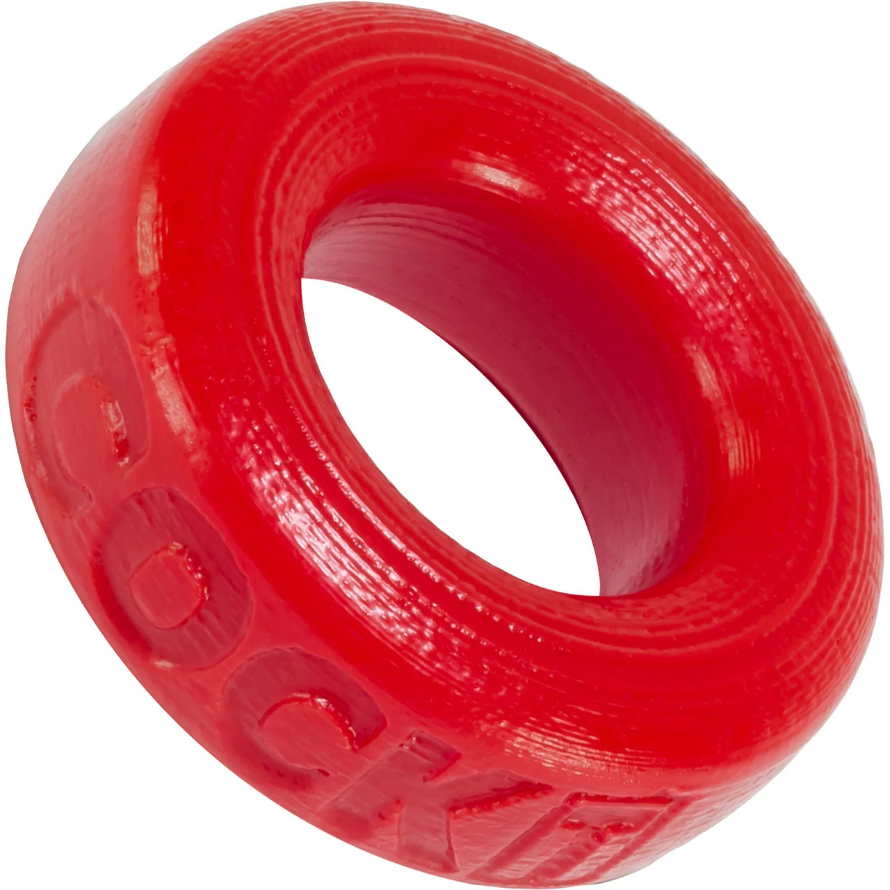 Oxballs Cock-T Silicone Cock Ring - Red - Image 2