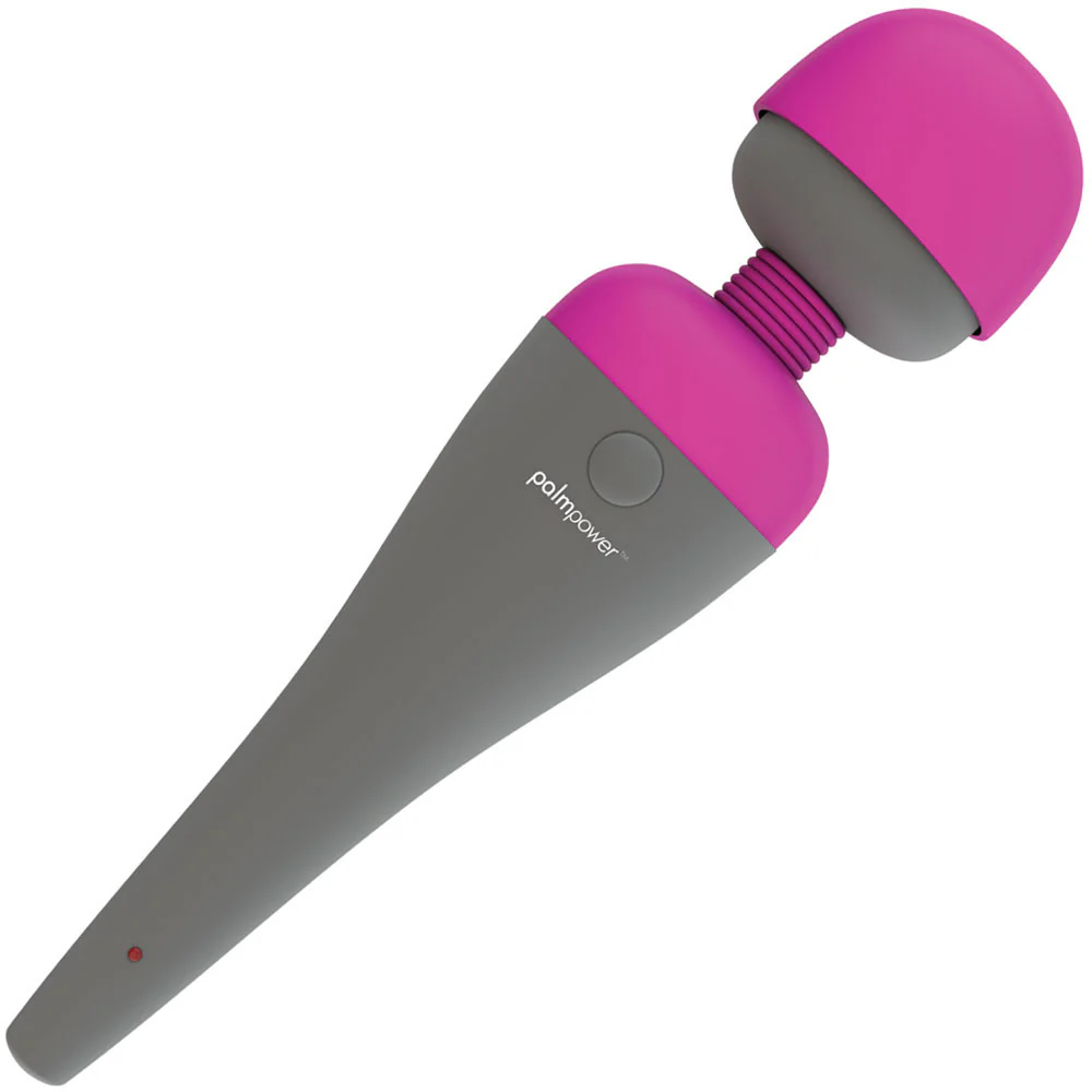 PalmPower Wand Massager With  Removable Silicone Cap