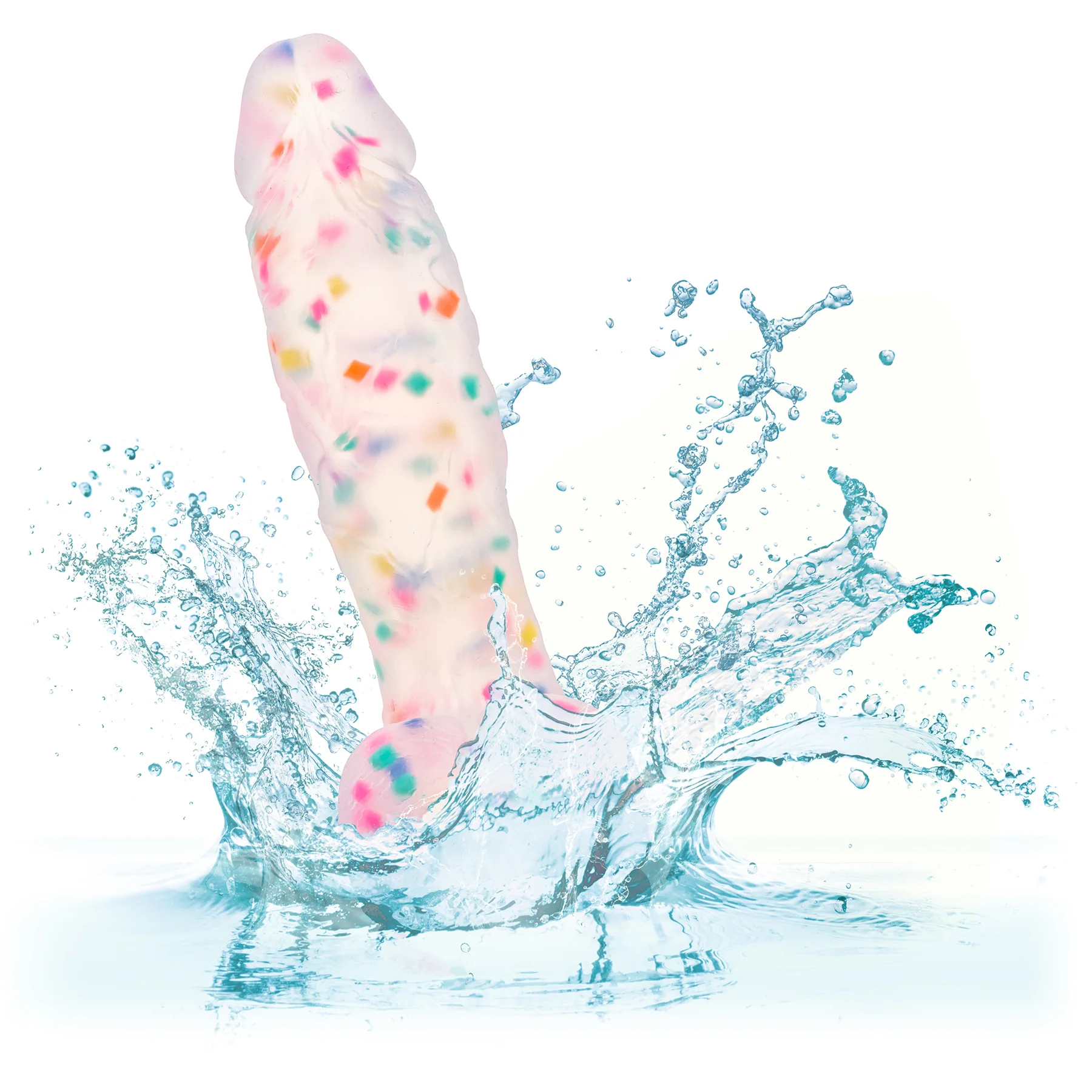 Party Boy™ Silicone Studs® 5.25" Suction Cup Dildo With Balls - Image 2