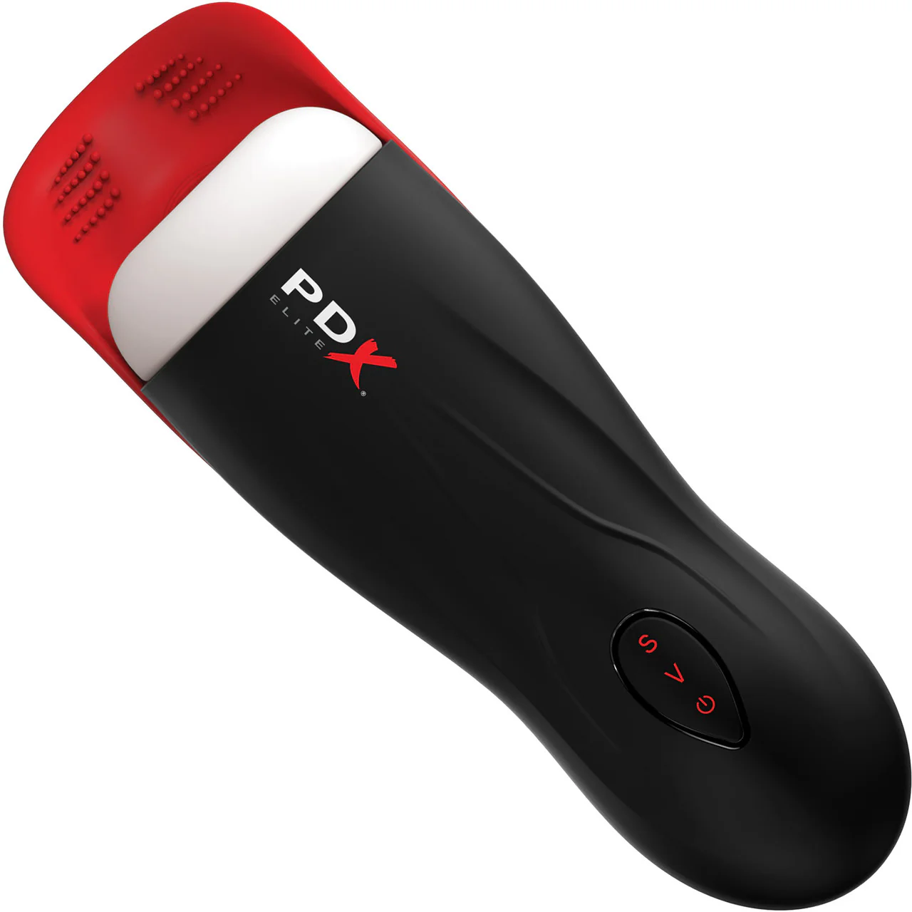 PDX Elite Fap-O-Matic Pro Sucking & Vibrating Penis Masturbator With Ball Massager By Pipedream - Image 2
