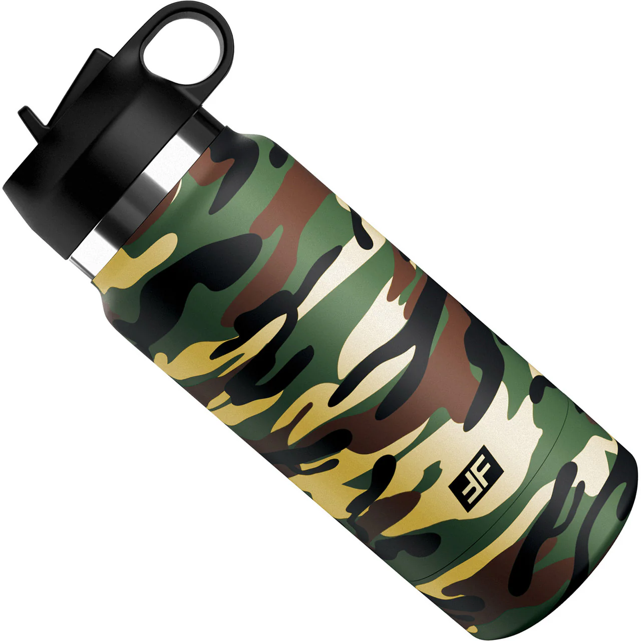 PDX Plus Fap Flask Happy Camper Discreet Water Bottle Penis Stroker By Pipedream - Frosted - Image 3