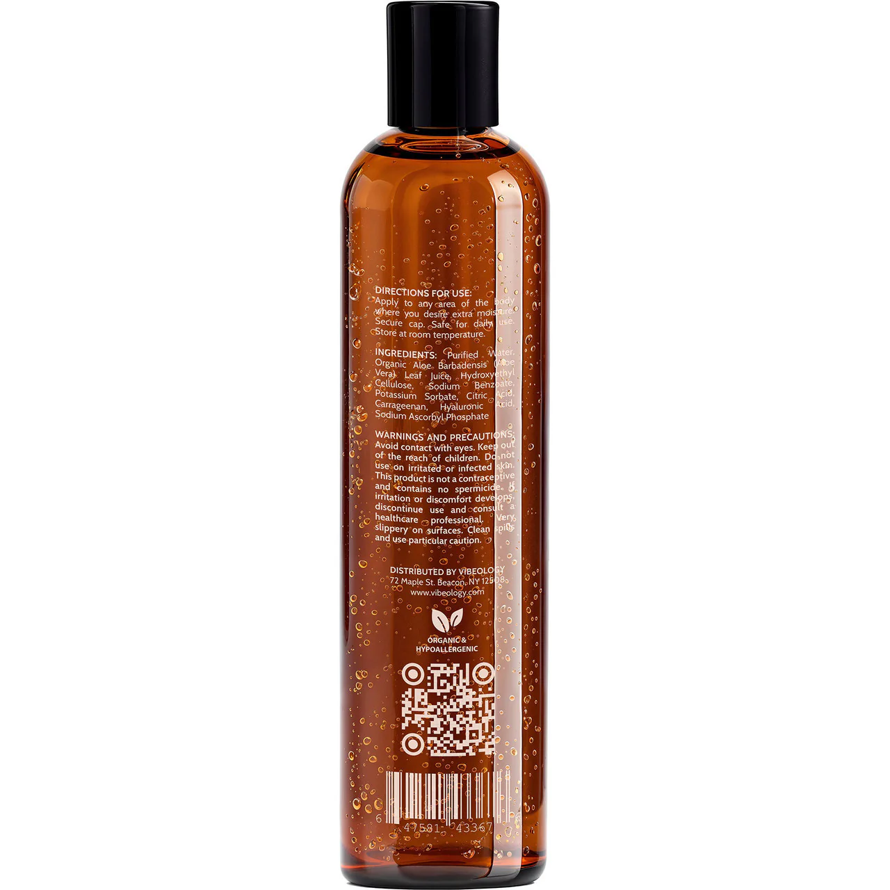 Perfect Pairings - The Rose Clitoral Pressure Wave Stimulator & 8 oz Pure Organic Lubricant By Vibeology - Image 6